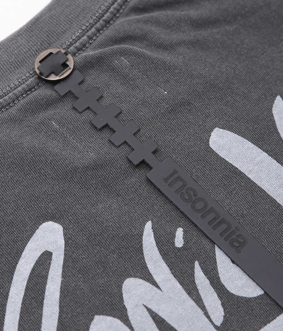 INSONNIA PROJECTS ''MULTI PRINT LS TEE TYPE-B'' (BLACK)