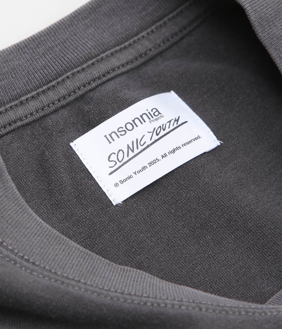 INSONNIA PROJECTS ''MULTI PRINT LS TEE TYPE-B'' (BLACK)