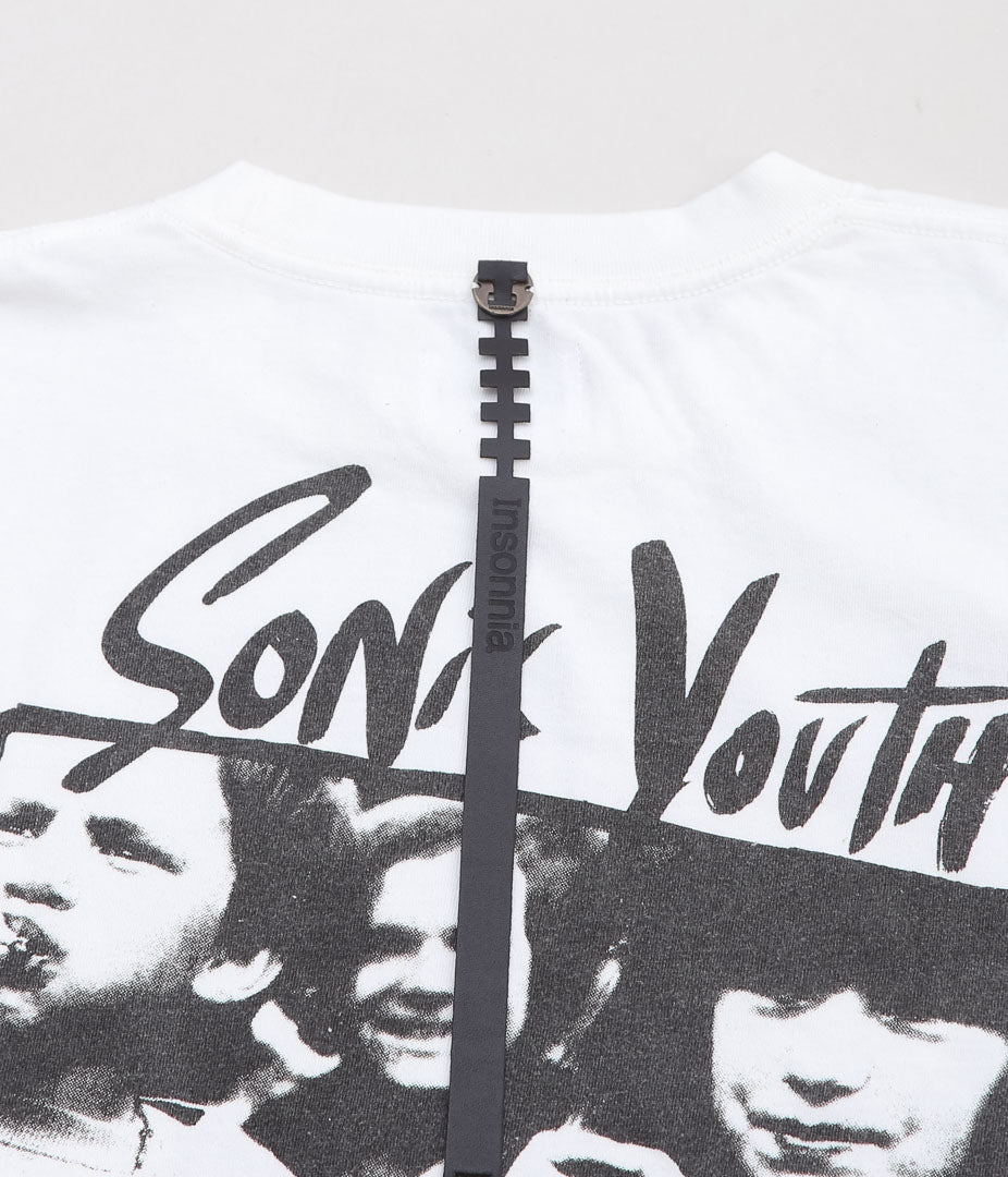 INSONNIA PROJECTS ''MULTI PRINT LS TEE TYPE-B'' (WHITE)