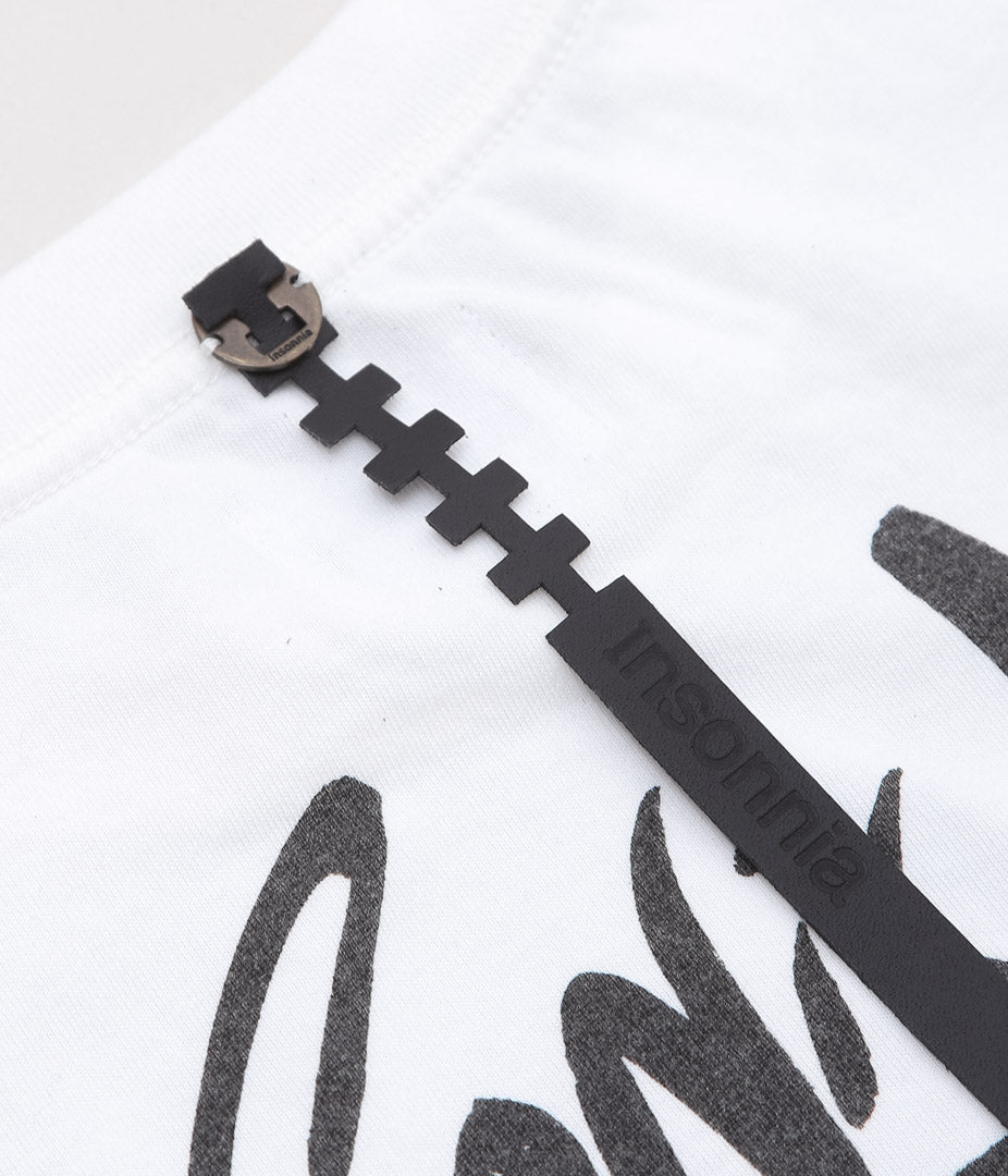 INSONNIA PROJECTS ''MULTI PRINT LS TEE TYPE-B'' (WHITE)