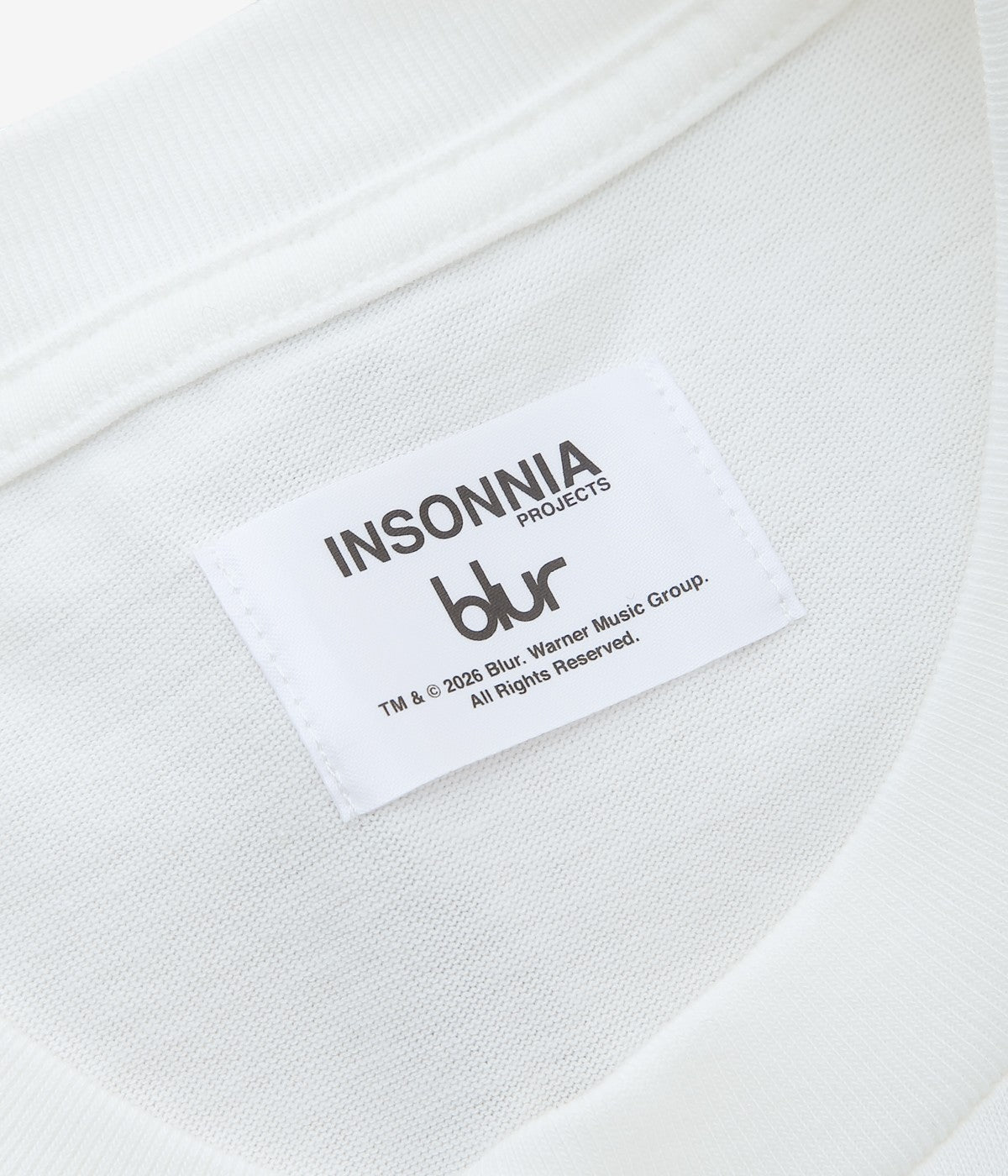 INSONNIA PROJECTS "ARABIC LOGO TEE" (WHITE)