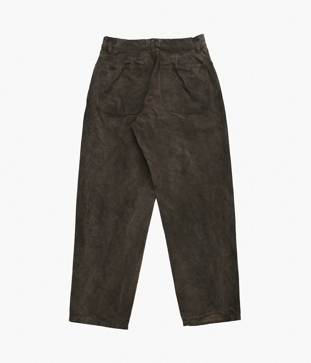 JAMES COWARD ''5PKT JEAN / COTTON WASHI DUCK CLOTH'' (PERSIMMON GARMENT DYED)