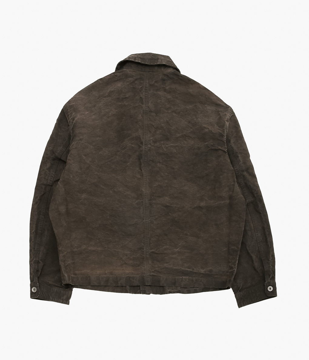 JAMES COWARD ''REPLICA JACKET / COTTON WASHI DUCK CLOTH'' (PERSIMMON GARMENT DYED)