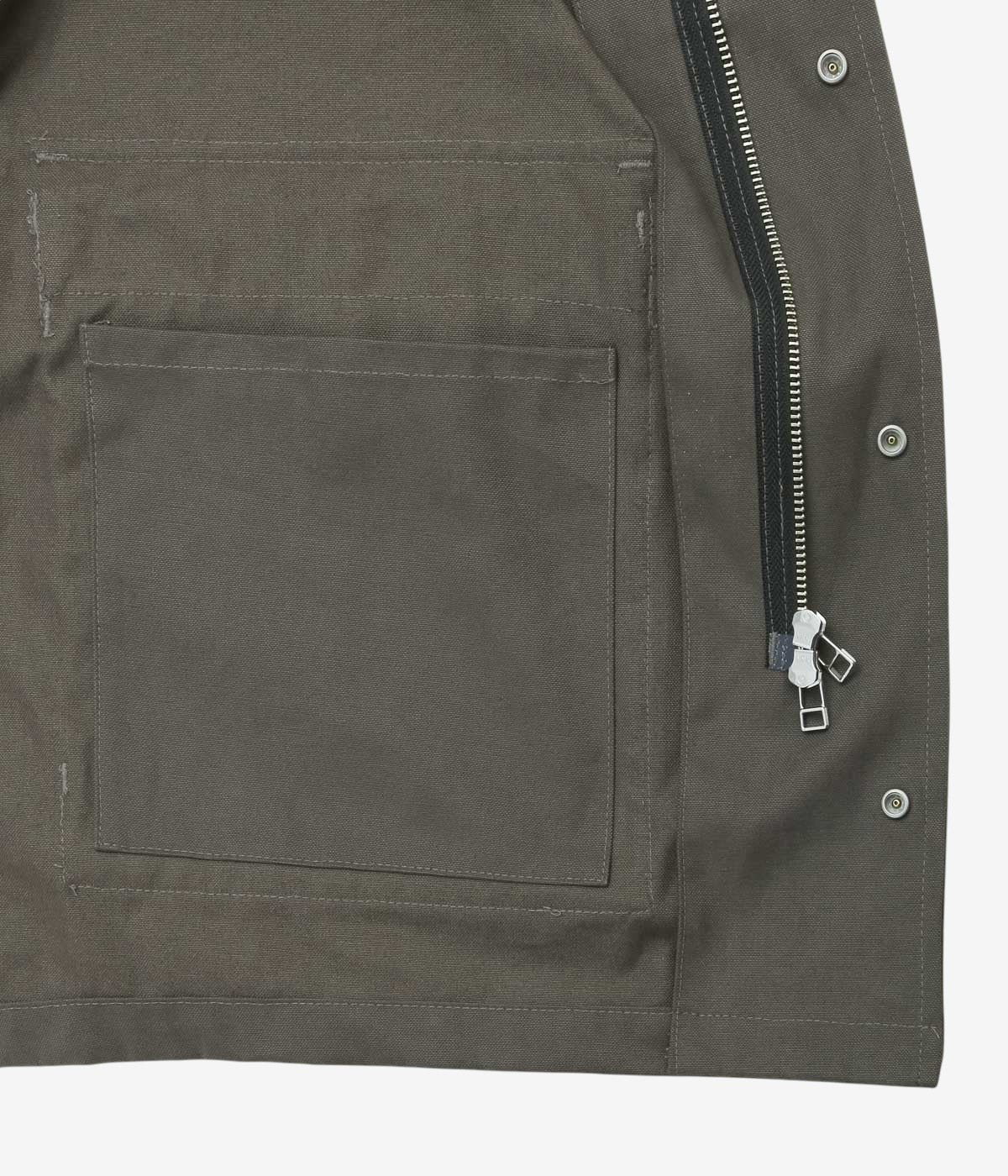 JAMES COWARD "SIX JACKET|COTTON CANVAS" (BROWN)