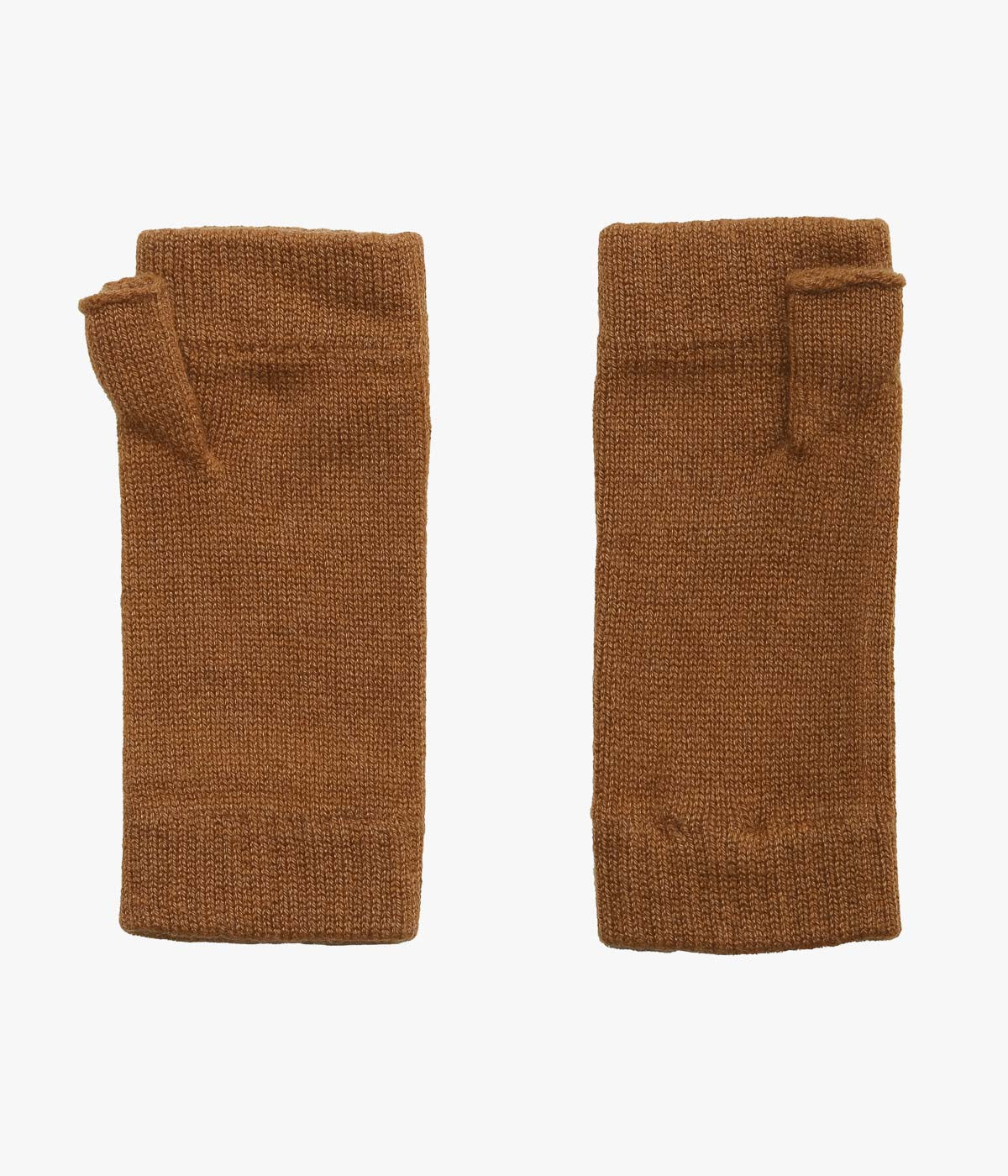 JOHNSTONS ''KNIT WRISTWARM'' (DARK CAMEL)