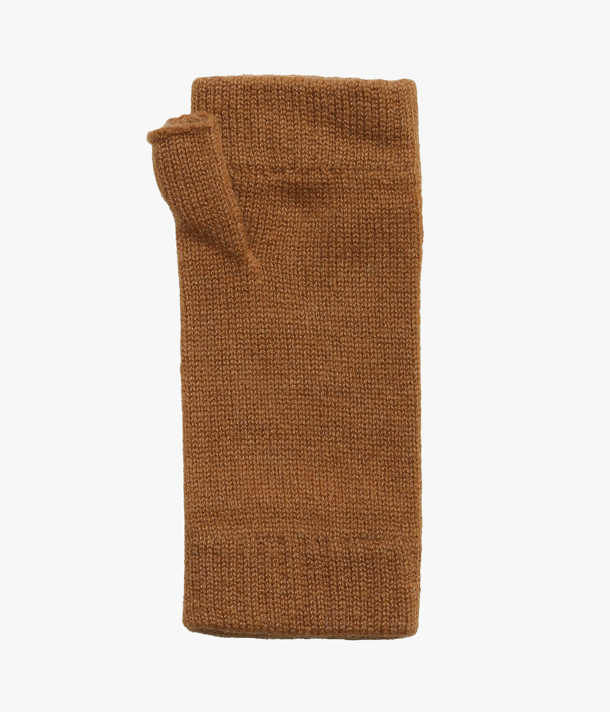 JOHNSTONS ''KNIT WRISTWARM'' (DARK CAMEL)