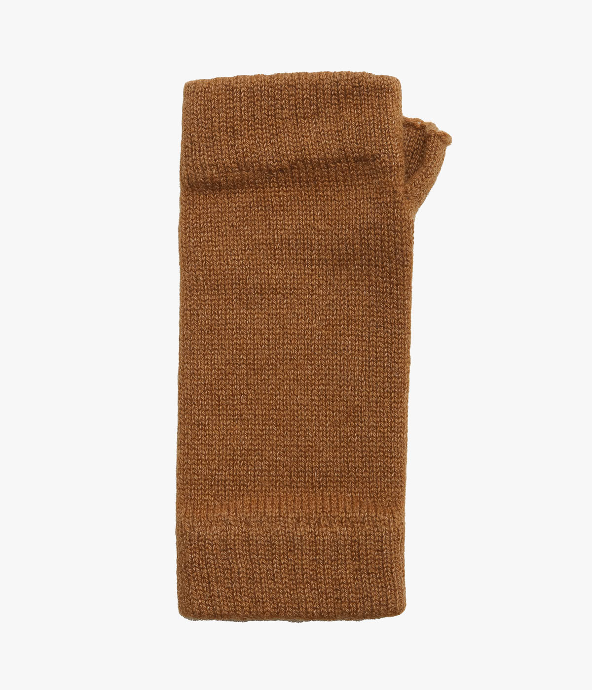 JOHNSTONS ''KNIT WRISTWARM'' (DARK CAMEL)