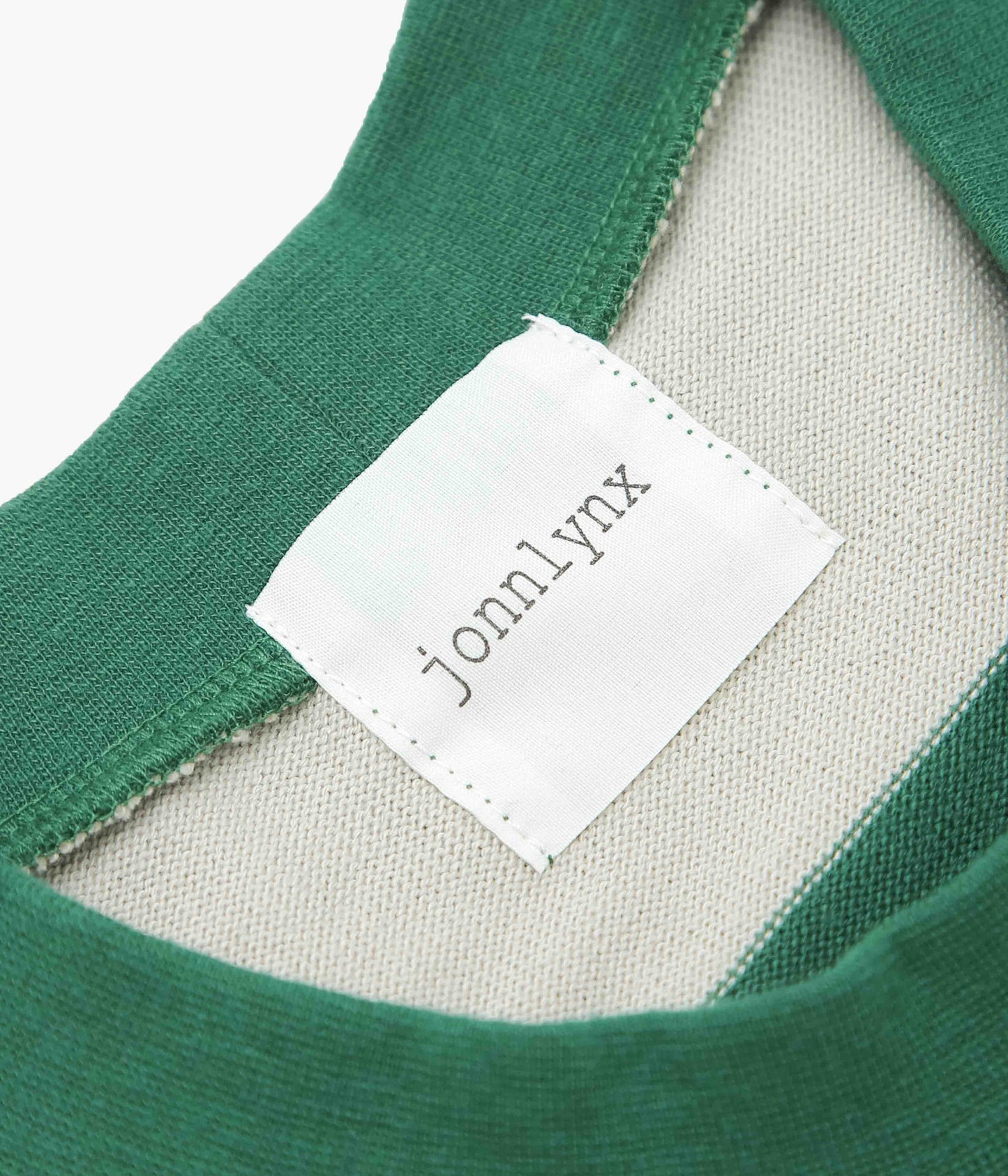JONNLYNX ''BORDER POCKET TEE'' (GREEN×GRAY)
