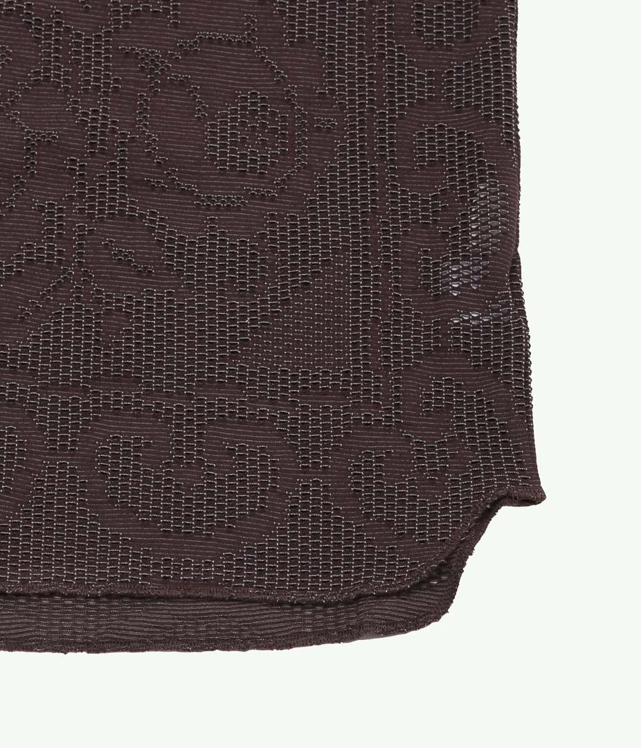 JONNLYNX ''MESH FLOWER TANK'' (BROWN)