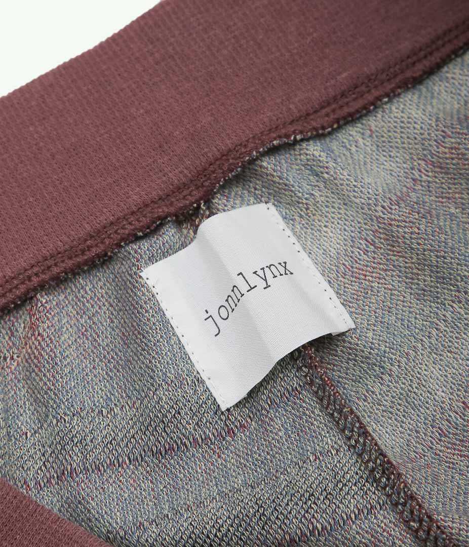 JONNLYNX ''SOUVENIR MAP PANTS'' (BOURDEAX PINK MIX)