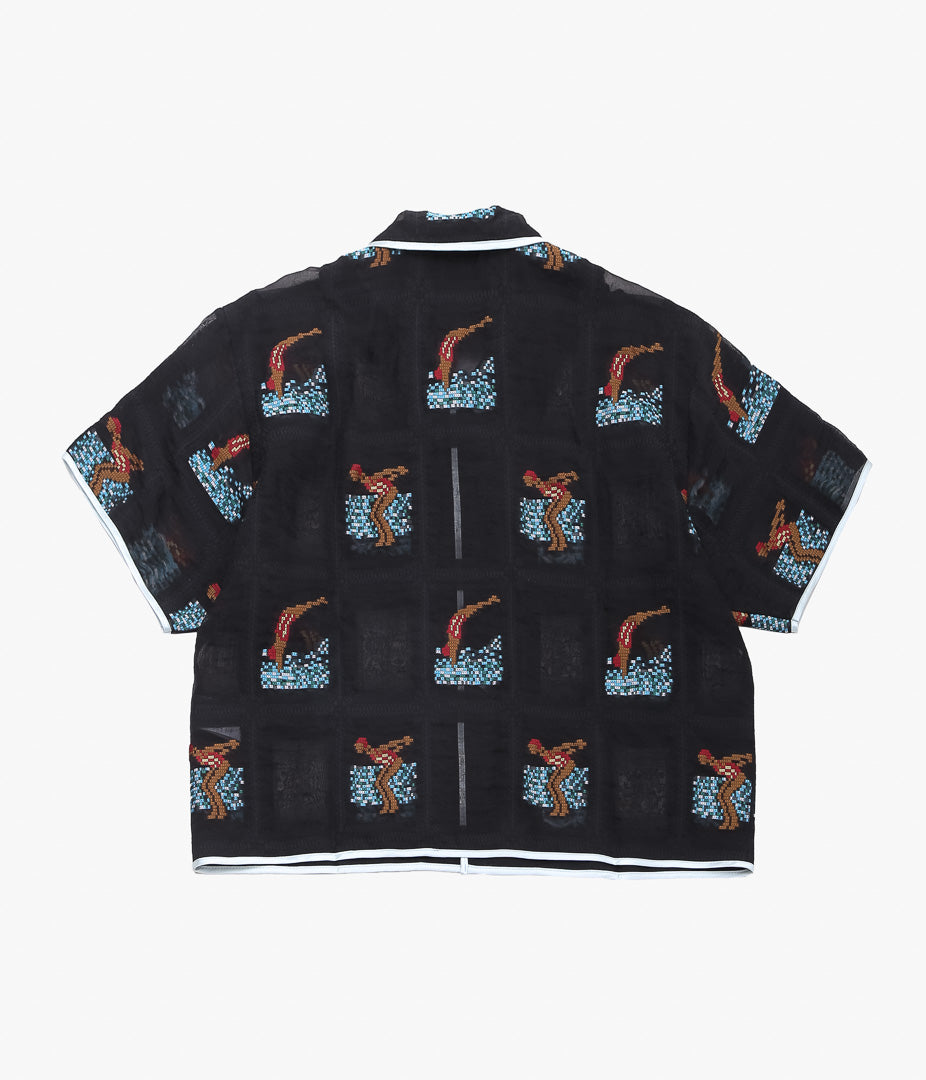 JONNLYNX ''SWIMMING GIRL SHIRTS'' (BLACK)