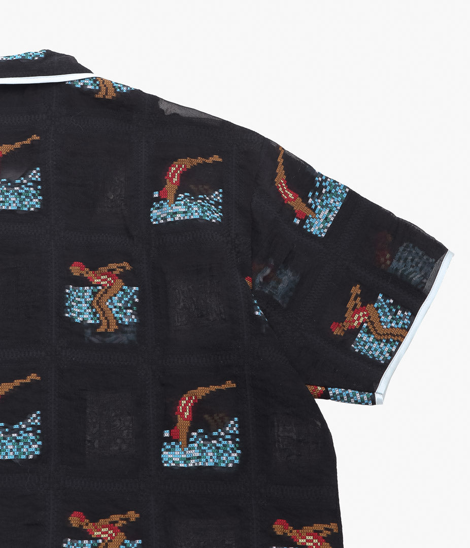JONNLYNX ''SWIMMING GIRL SHIRTS'' (BLACK)