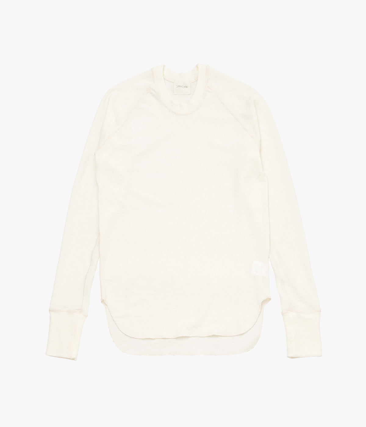 JONNLYNX ''WOOL RIB TEE'' (WHITE)