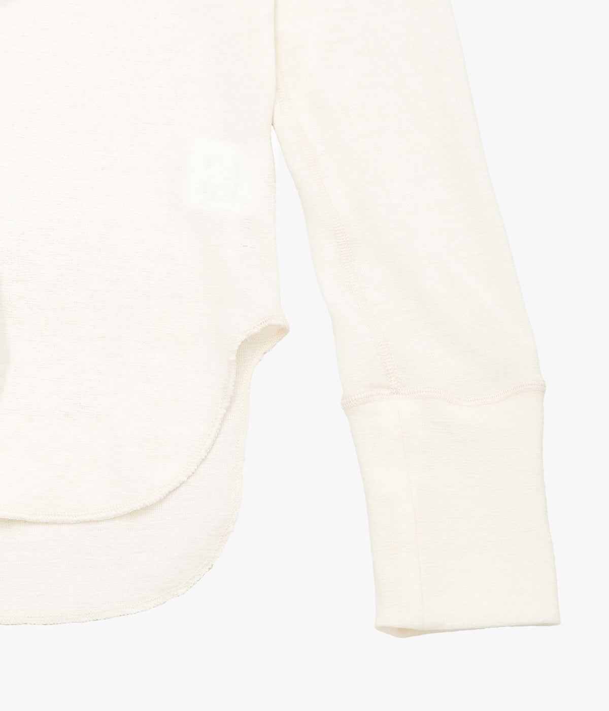 JONNLYNX ''WOOL RIB TEE'' (WHITE)