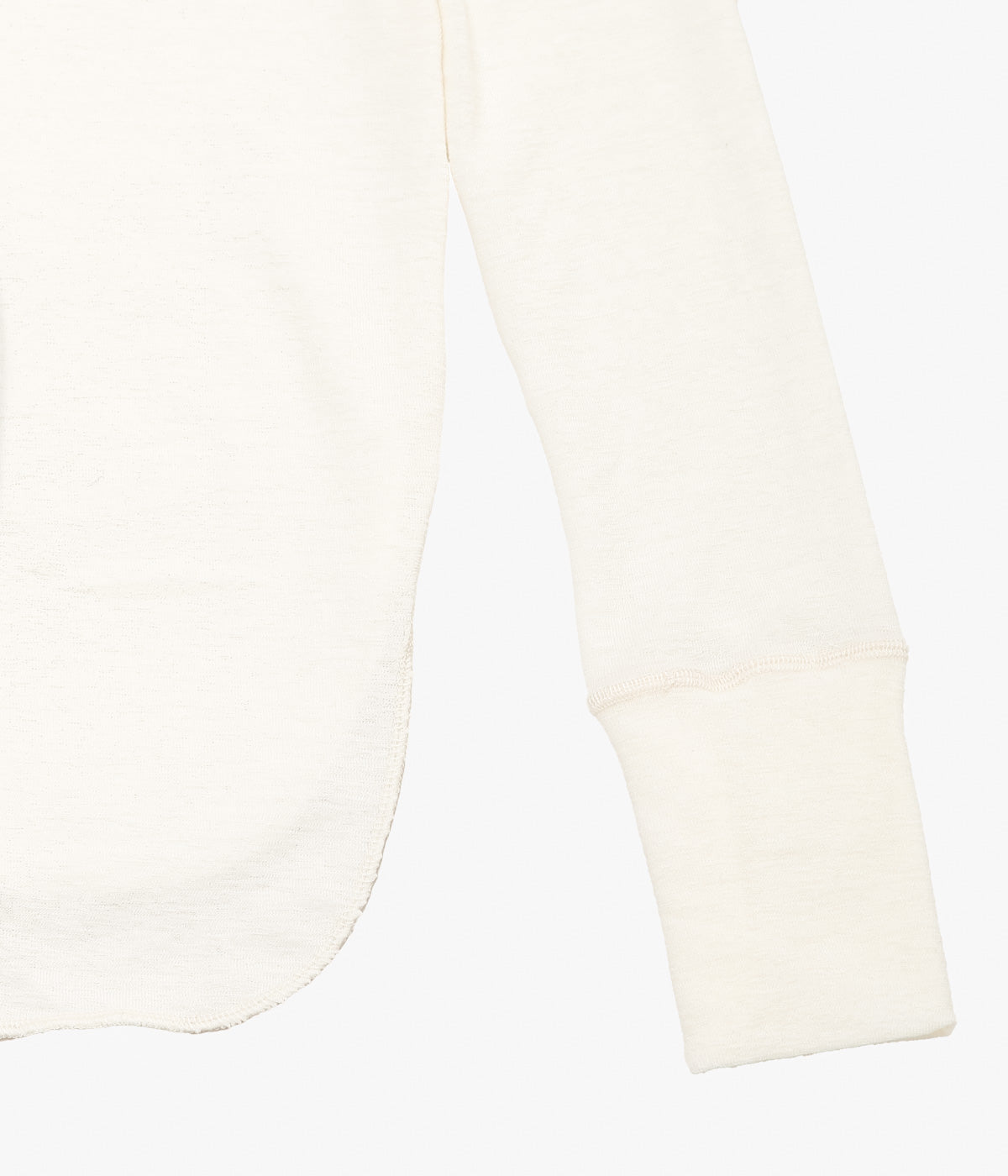 JONNLYNX ''WOOL RIB TEE'' (WHITE)