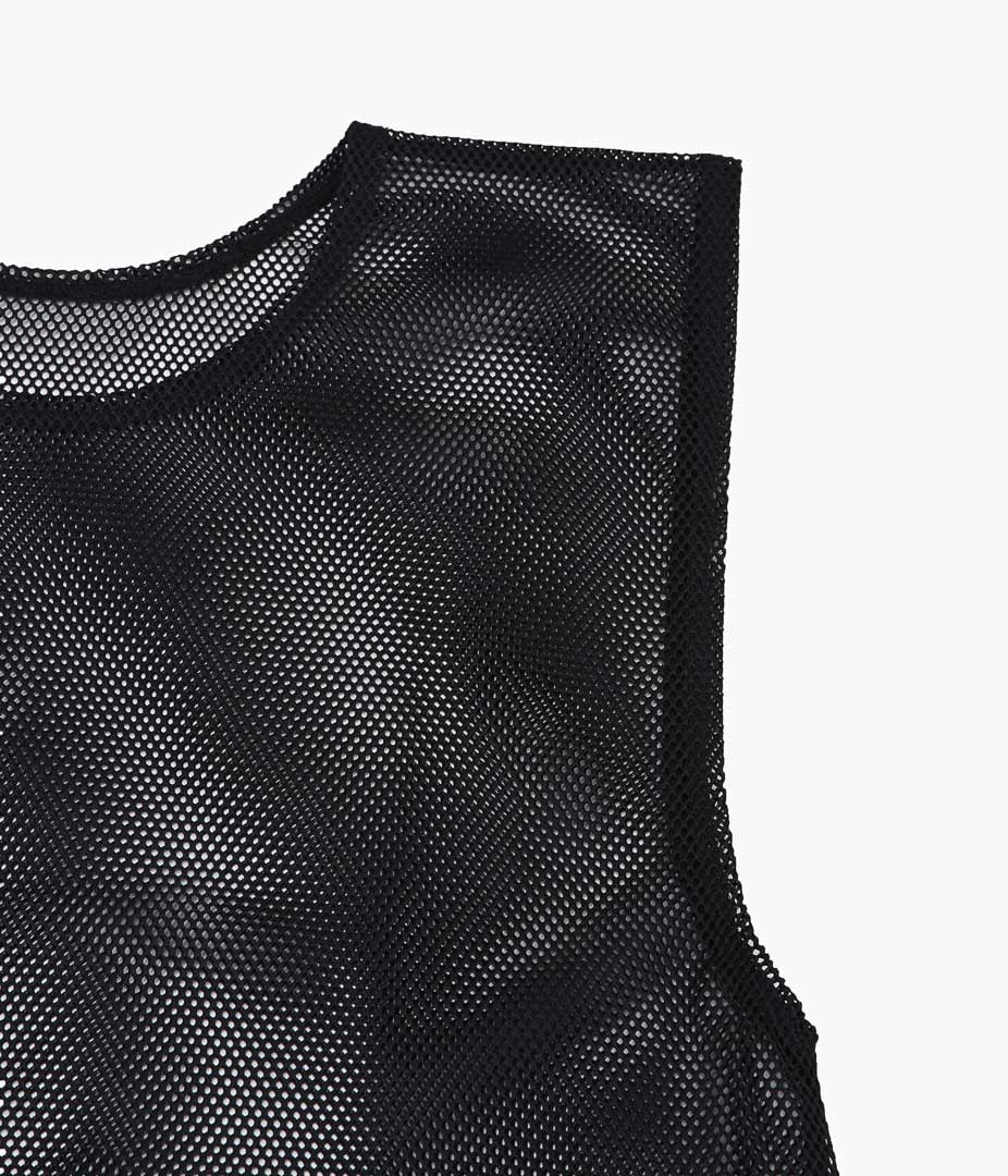 JULY NINE ''BIB MESH VEST MENS'' (BLACK)