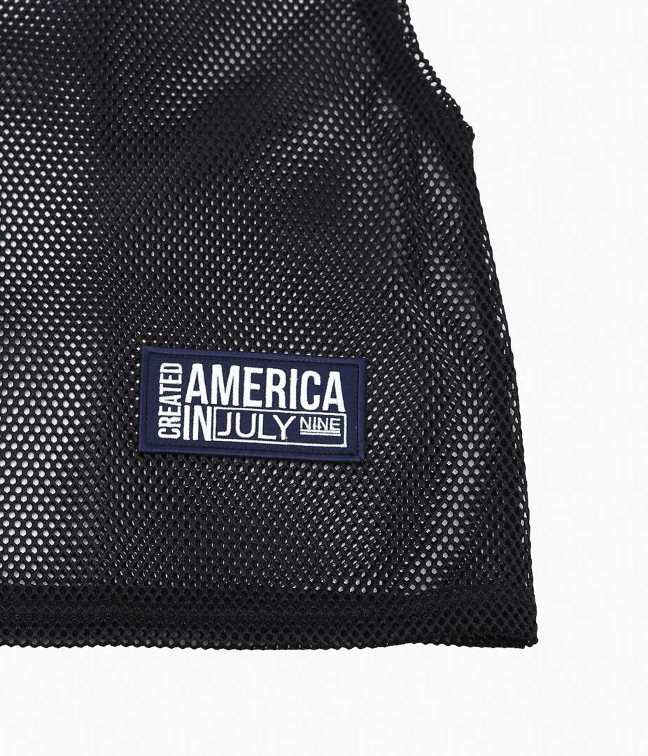 JULY NINE ''BIB MESH VEST MENS'' (BLACK)