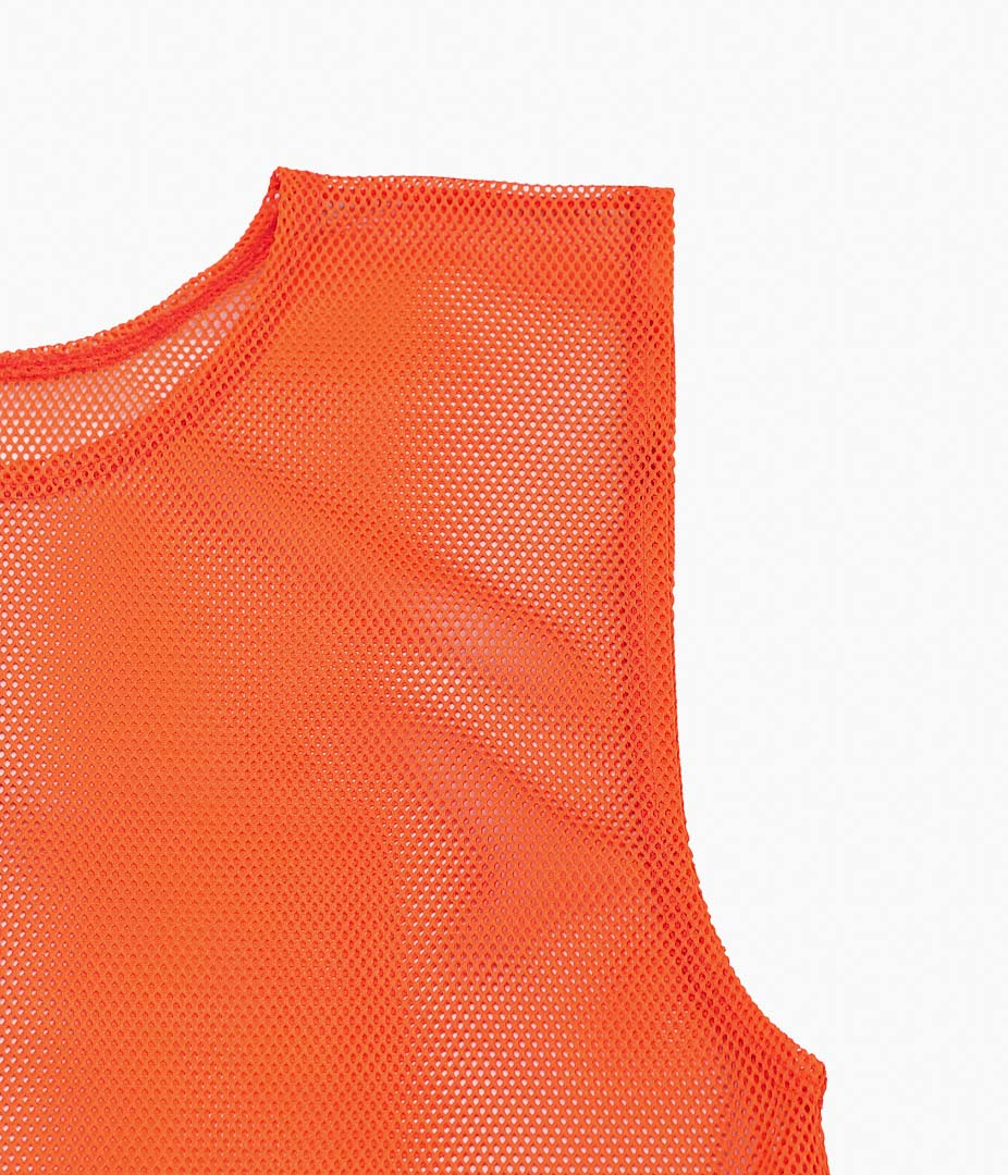 JULY NINE ''BIB MESH VEST MENS'' (ORANGE)