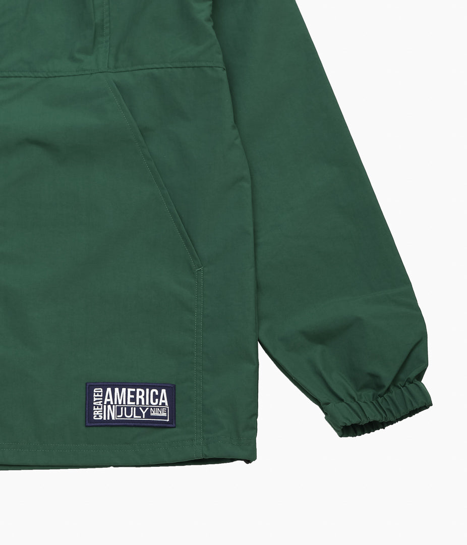 JULY NINE ''FULL ZIP HOODIE'' (GREEN)