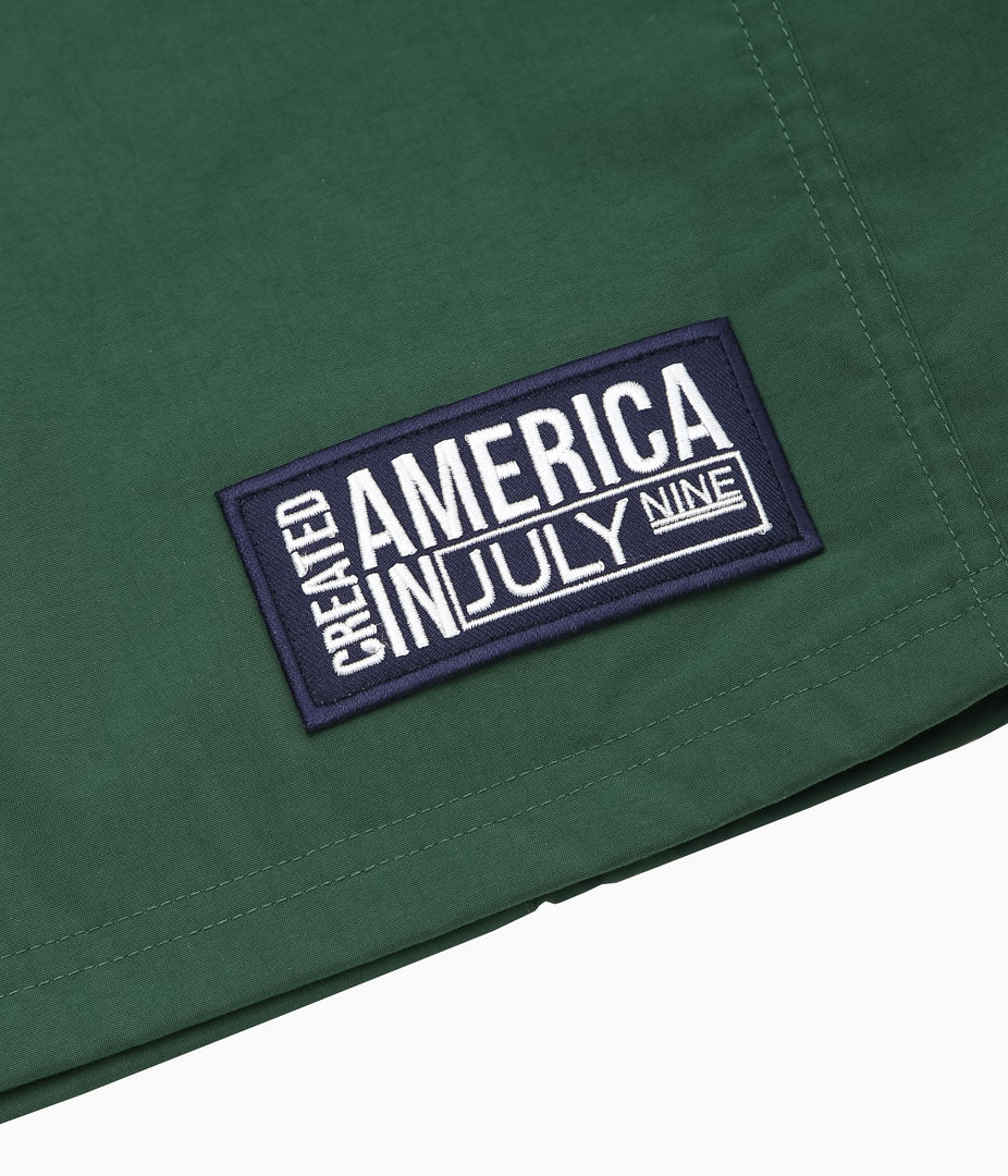 JULY NINE ''FULL ZIP HOODIE'' (GREEN)