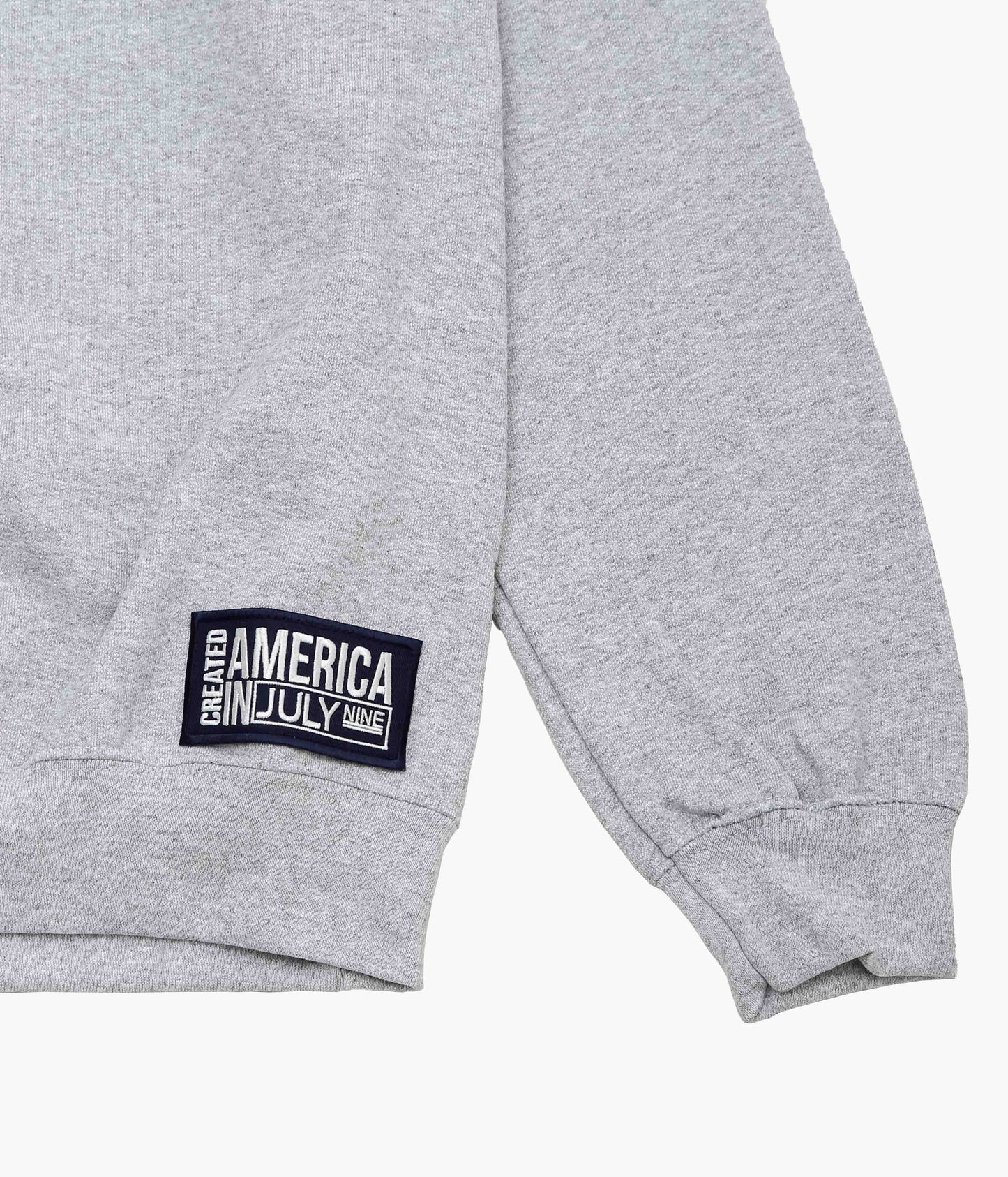 JULY NINE ''LETTERD SWEAT / BEAVER STATE'' (GRAY)