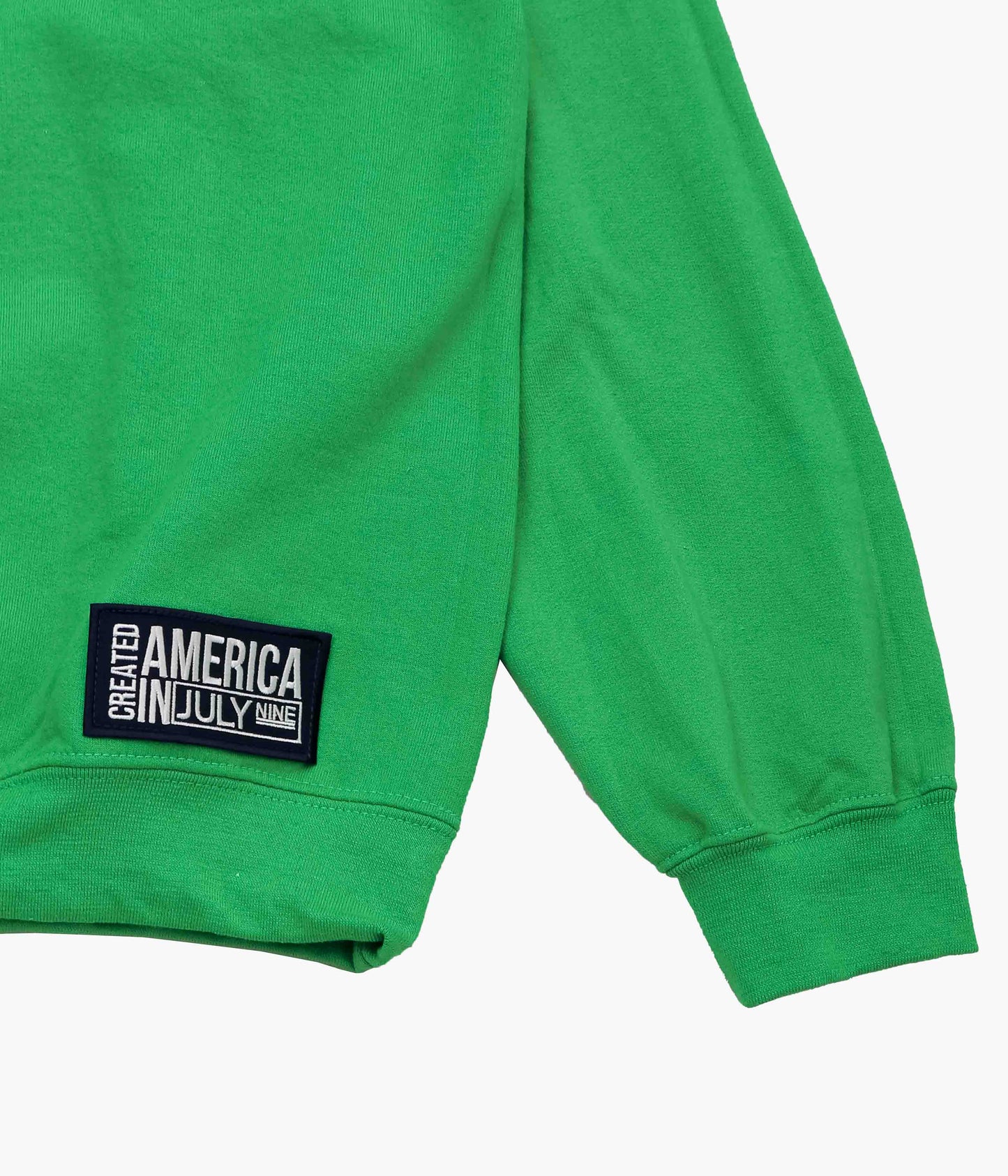 JULY NINE ''LETTERD SWEAT / MOUNT HOOD'' (GREEN)