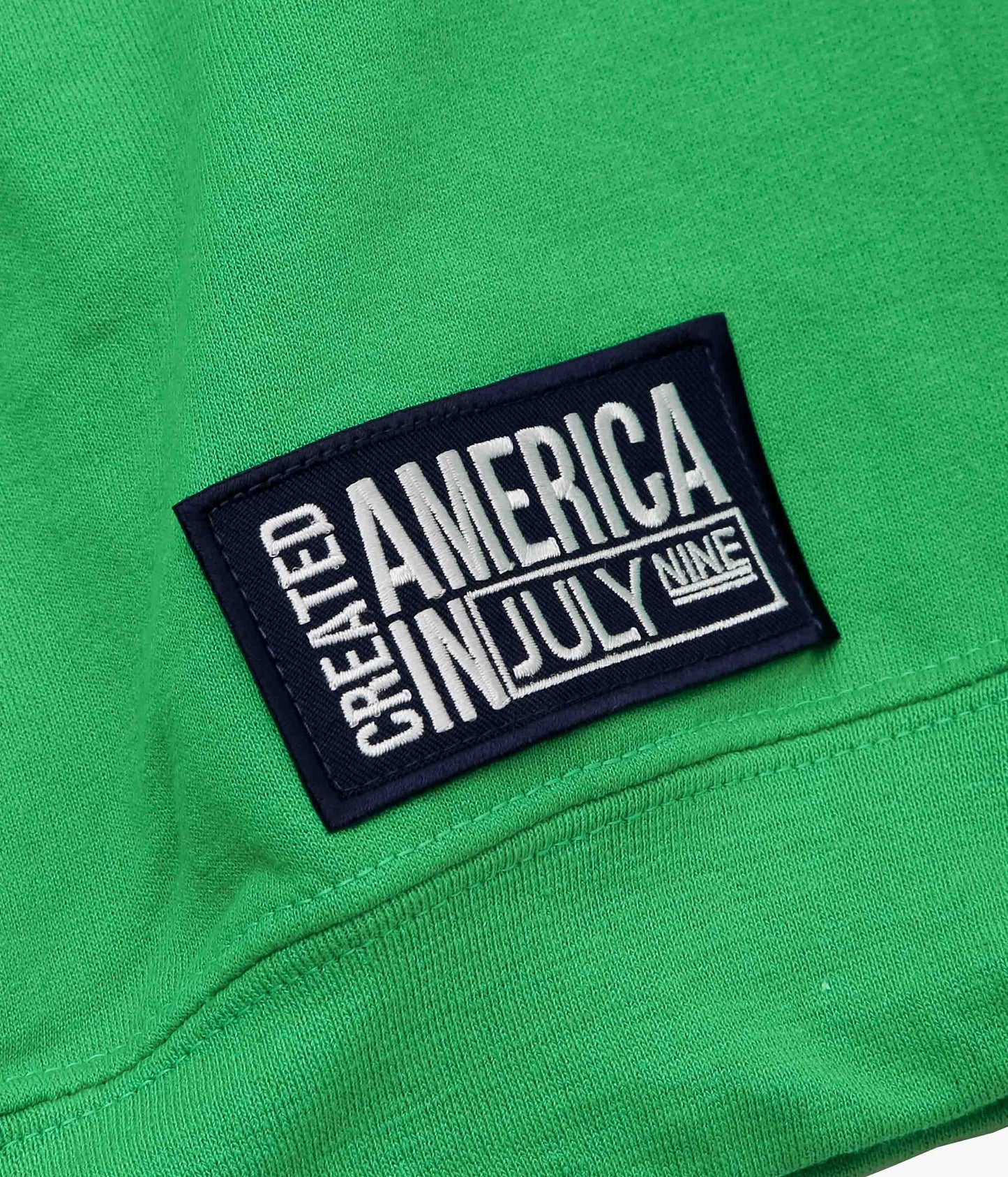 JULY NINE ''LETTERD SWEAT / MOUNT HOOD'' (GREEN)