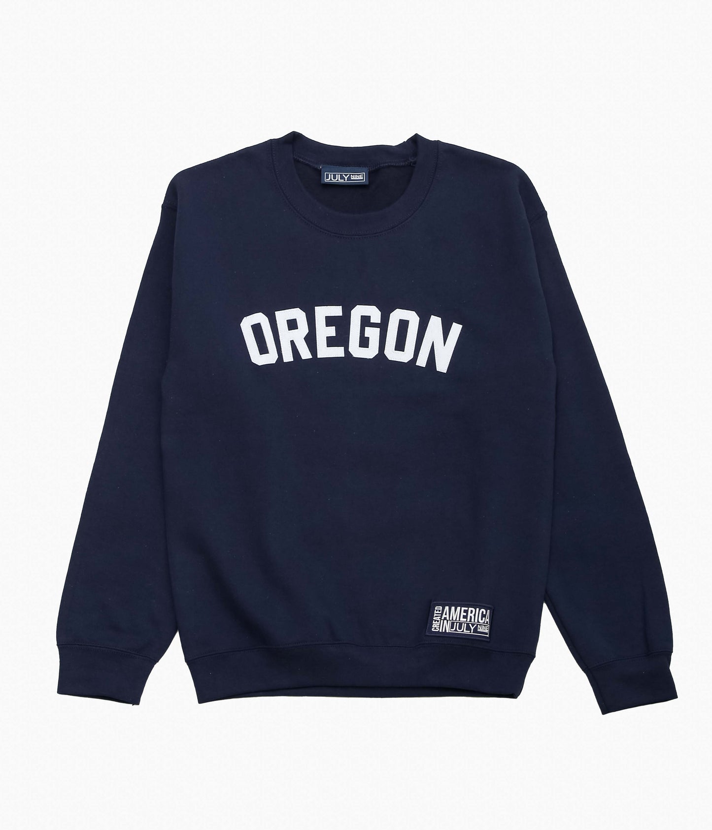 JULY NINE ''LETTERD SWEAT / OREGON'' (NAVY)