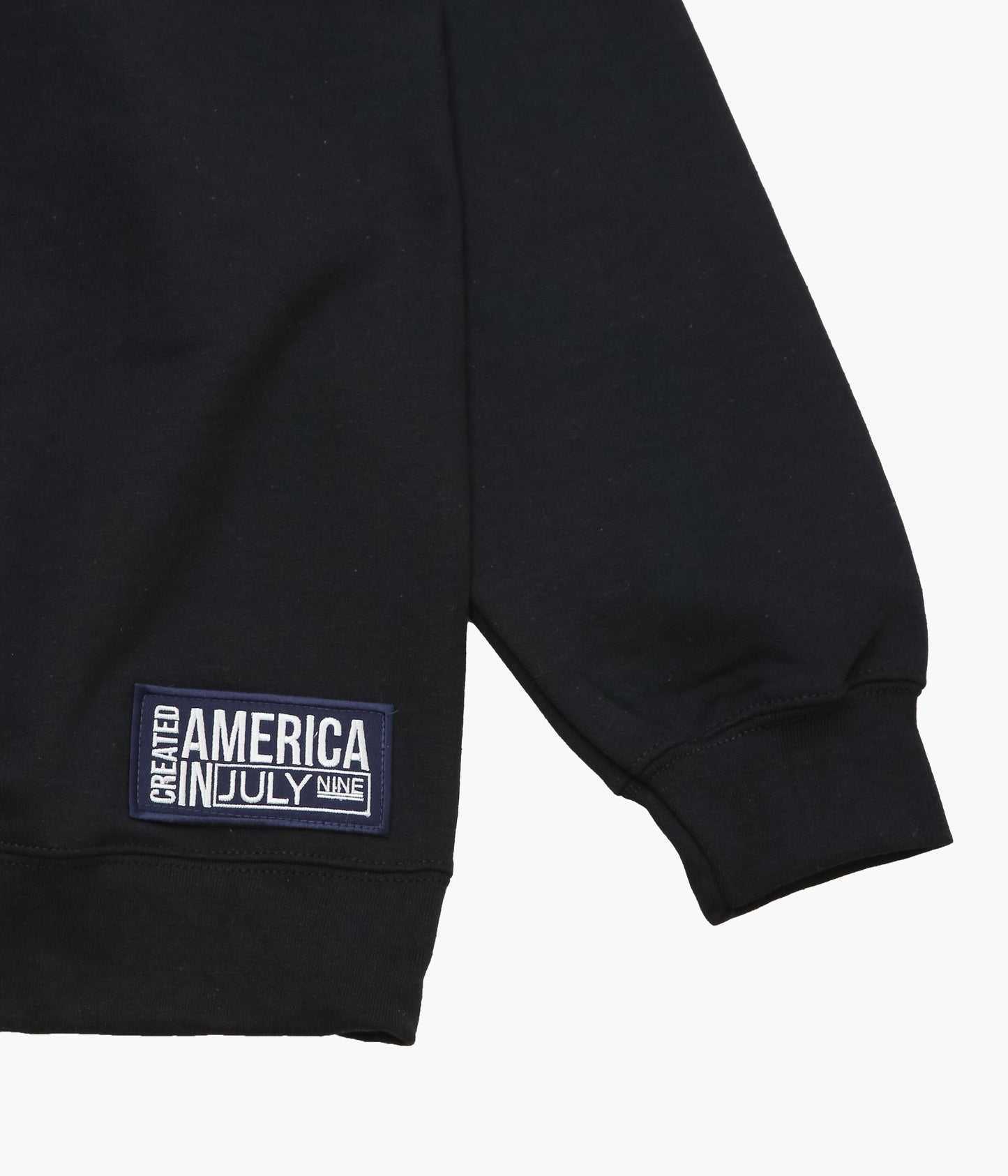 JULY NINE ''LETTERD SWEAT / PORTLAND'' (BLACK)