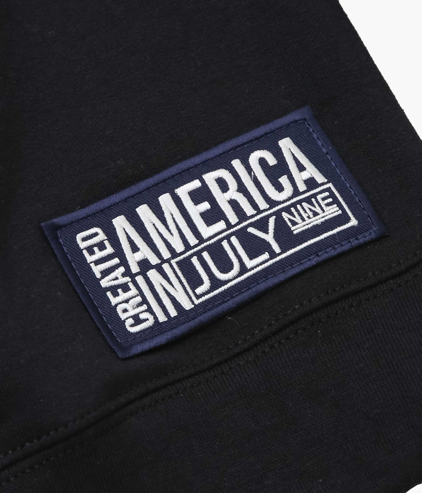 JULY NINE ''LETTERD SWEAT / PORTLAND'' (BLACK)