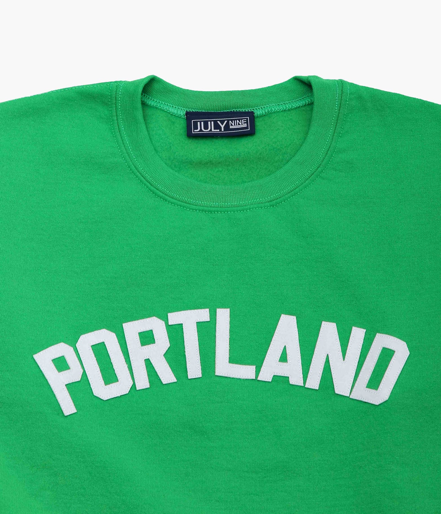 JULY NINE ''LETTERD SWEAT / PORTLAND'' (GREEN)