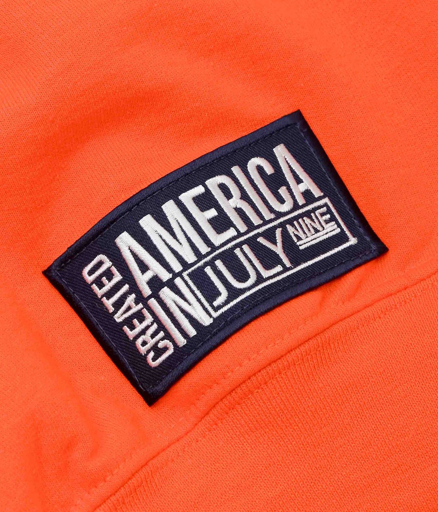JULY NINE ''LETTERD SWEAT / PORTLAND'' (ORANGE)