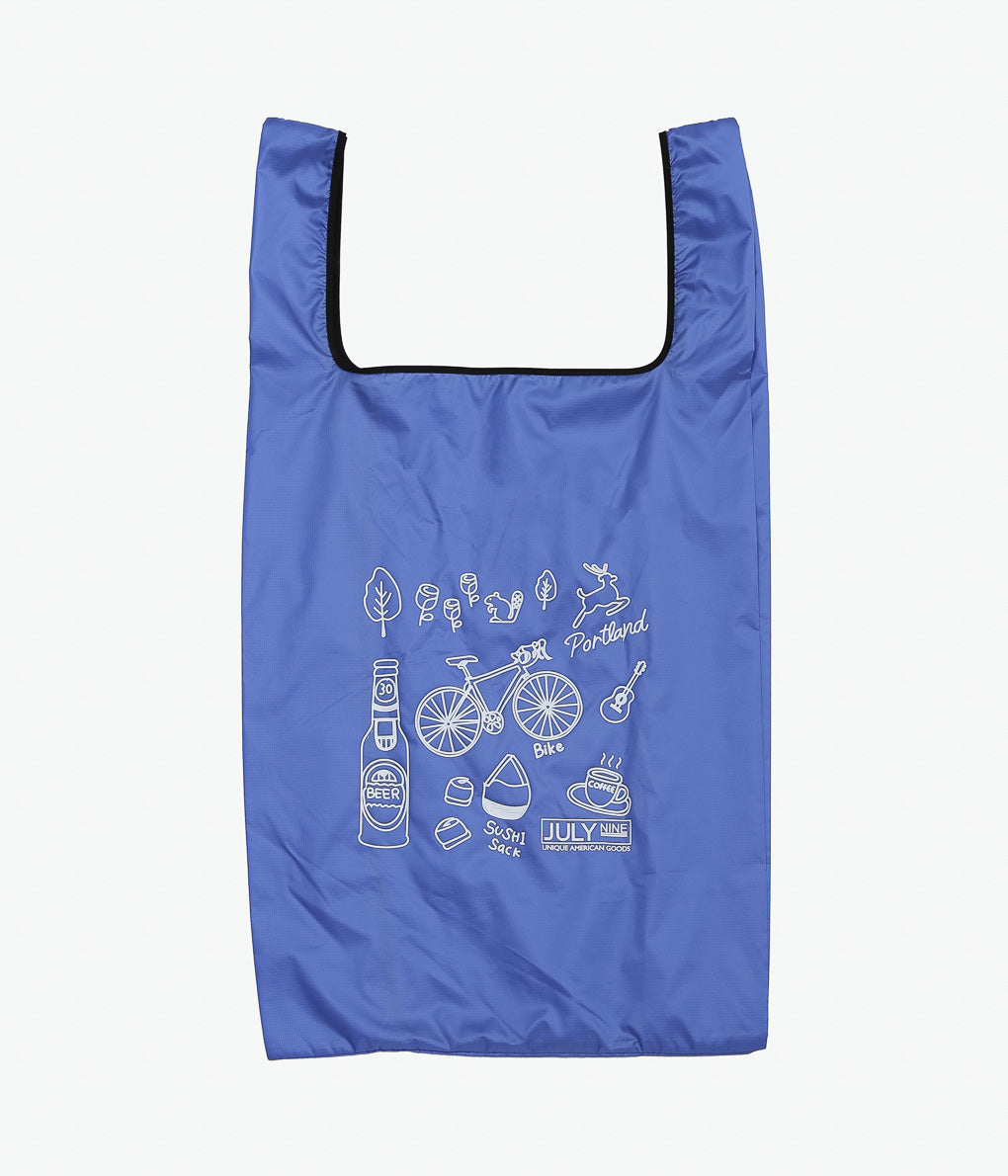 JULY NINE ''SHOPPING BAG OREGON'' (BLUE)