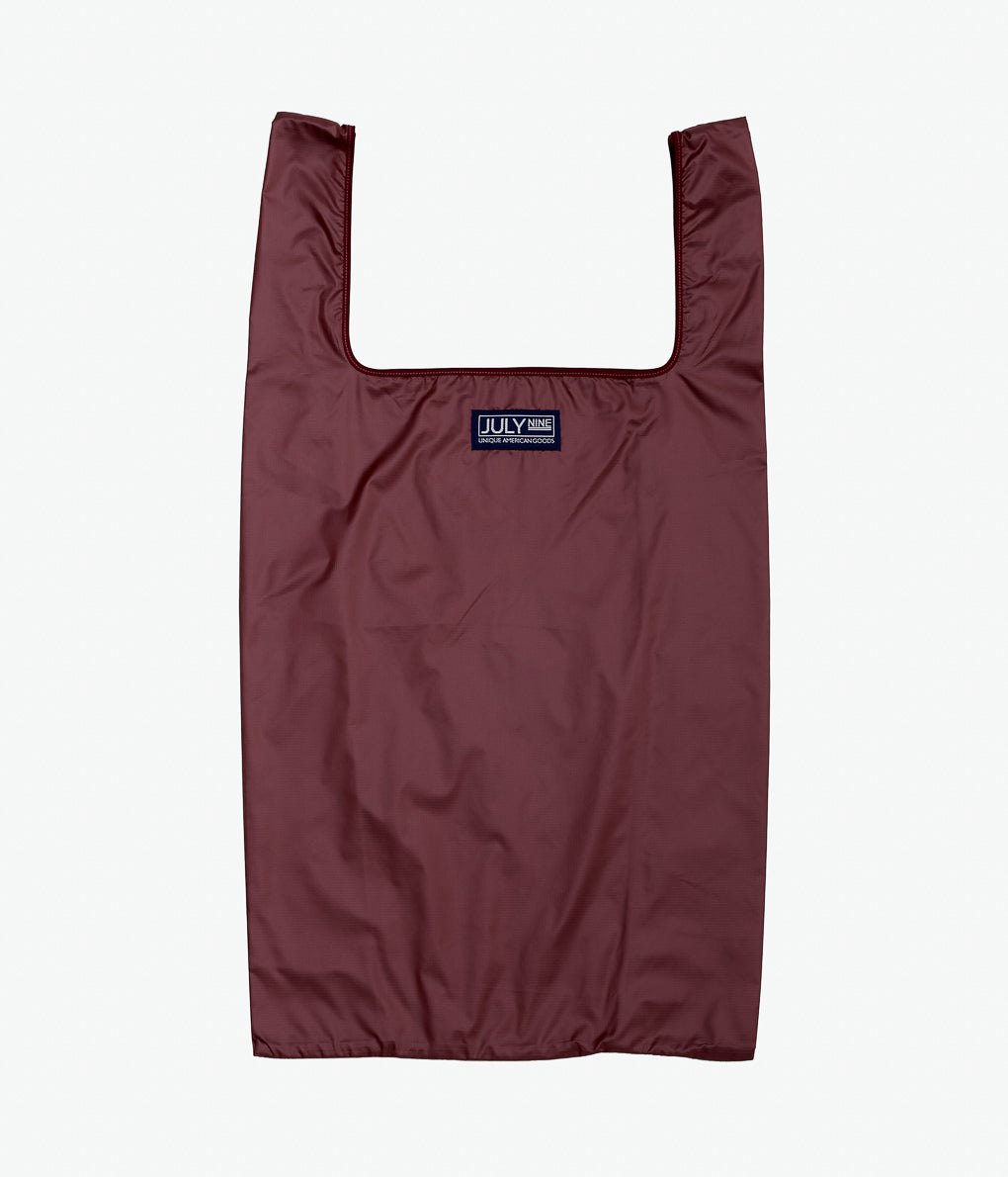 JULY NINE ''SHOPPING BAG OREGON'' (DARK RED)