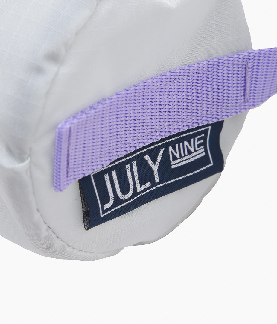 JULY NINE '' TOOL BAGS'' (WHITE/PURPLE)