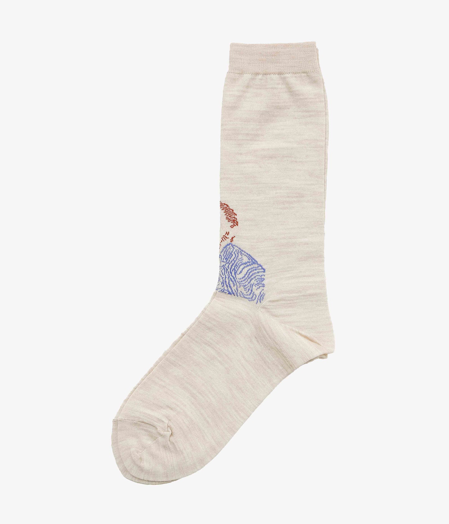 KOTA GUSHIKEN ''A TOUCH OF VAN GOGH SOCKS'' (LIGHT BEIGE)