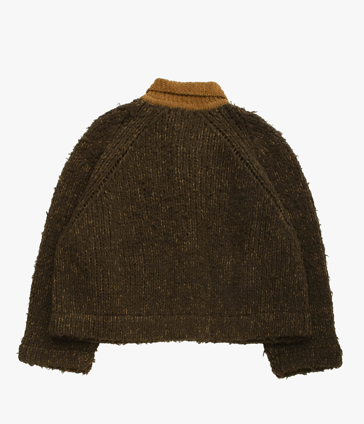KOTA GUSHIKEN ''FISHERMAN'S WOOL FUR JACKET'' (GREEN)