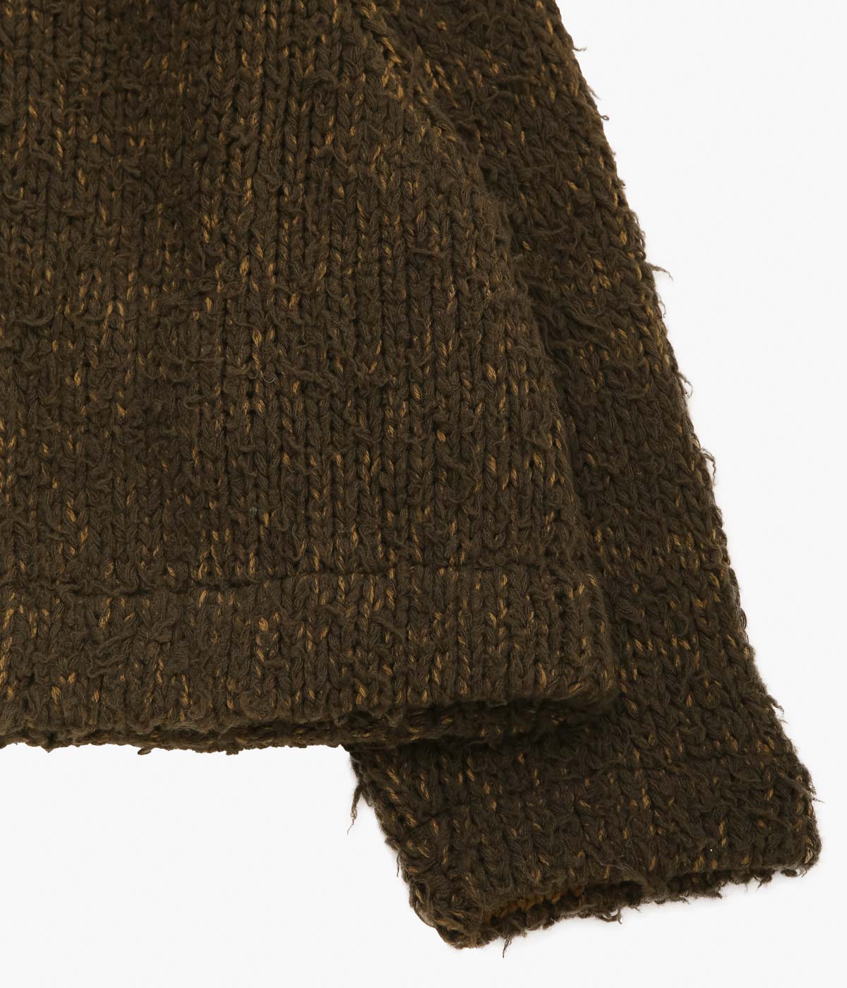 KOTA GUSHIKEN ''FISHERMAN'S WOOL FUR JACKET'' (GREEN)