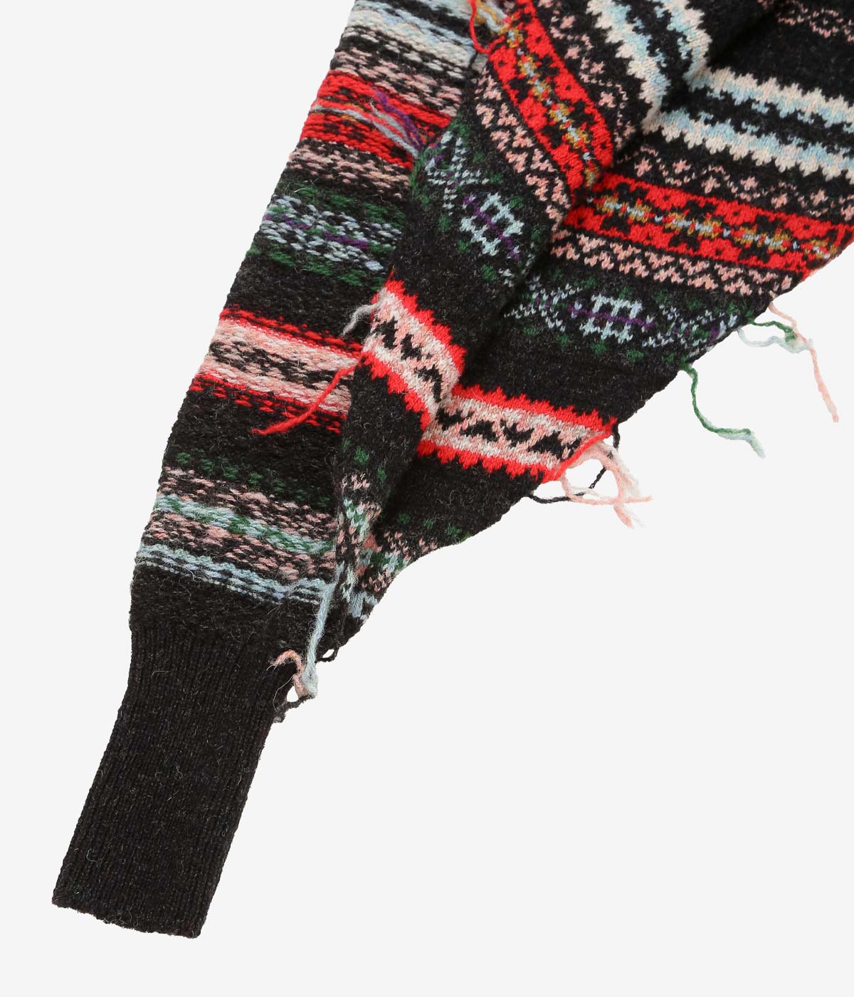 KOTA GUSHIKEN ''JUMPER-ISH SCARF'' (GRAY×RED)