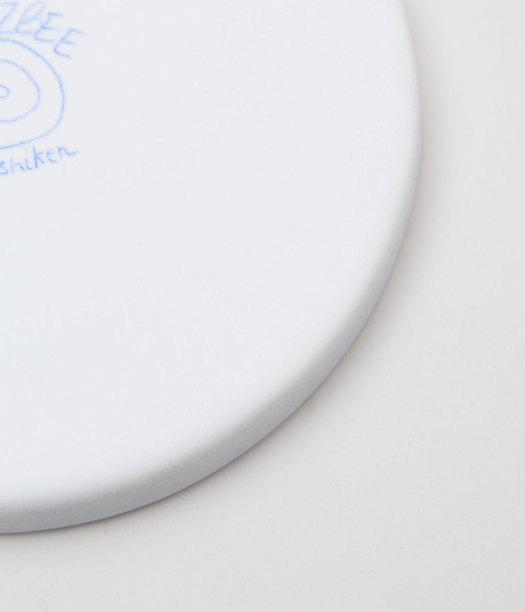 KOTA GUSHIKEN ''MELTED SMILE BABY PLATE'' (LIGHT BLUE GRAY①)
