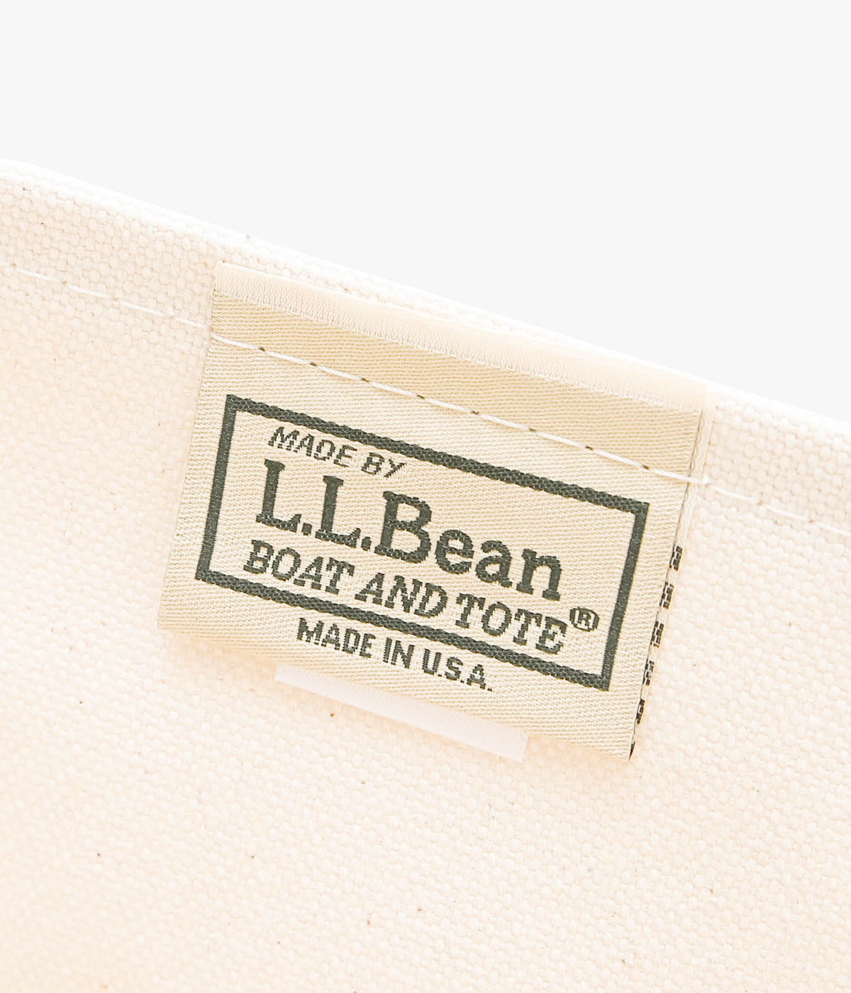 L.L. BEAN ''BOAT&TOTE BAG LARGE'' (ANTIQUE OLIVE)