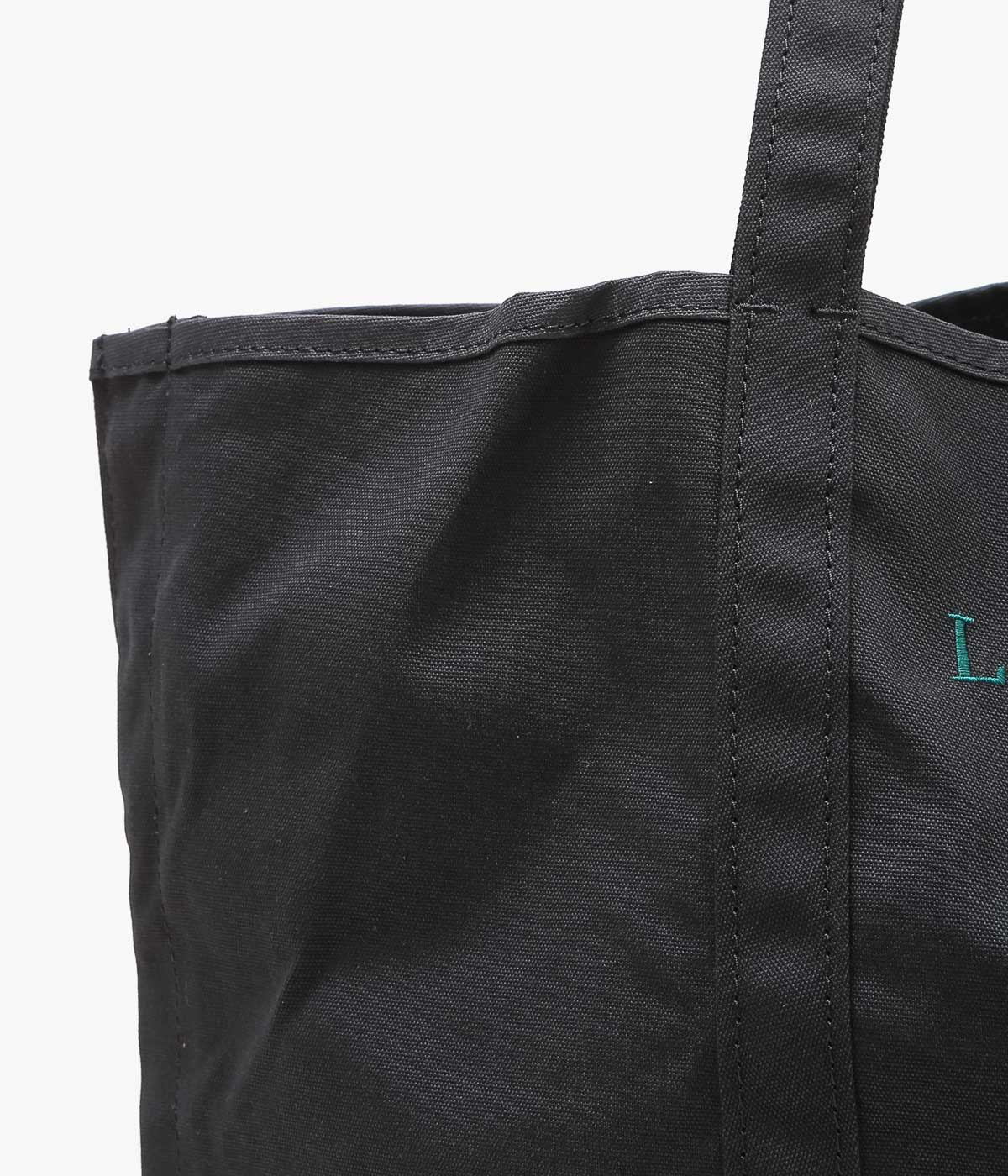 L.L. BEAN ''GROCERY TOTE LOGO LARGE'' (BLACK)