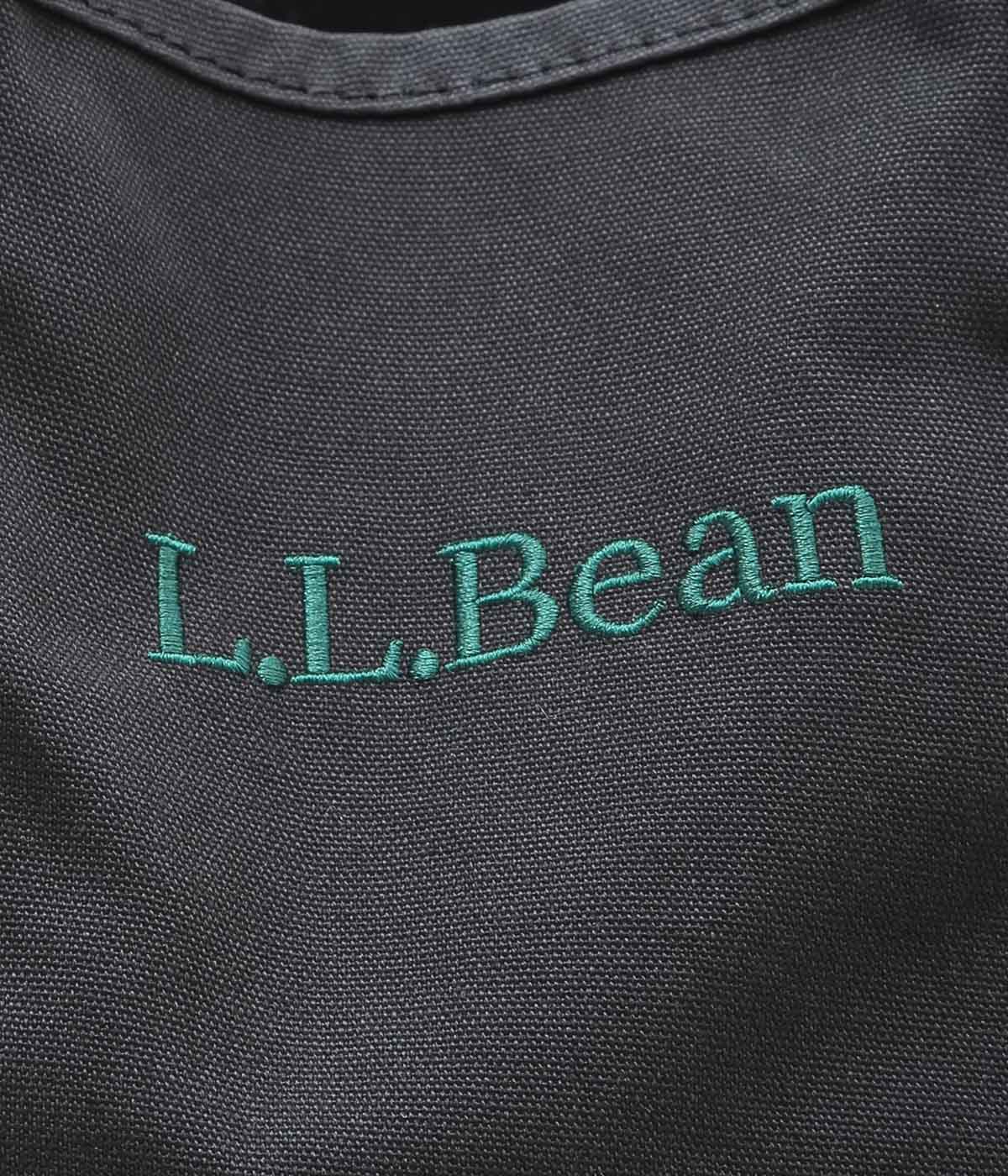 L.L. BEAN ''GROCERY TOTE LOGO LARGE'' (BLACK)