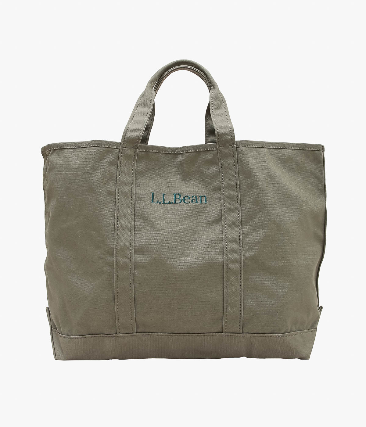 L.L. BEAN ''GROCERY TOTE LOGO LARGE'' (DUSTY OLIVE)