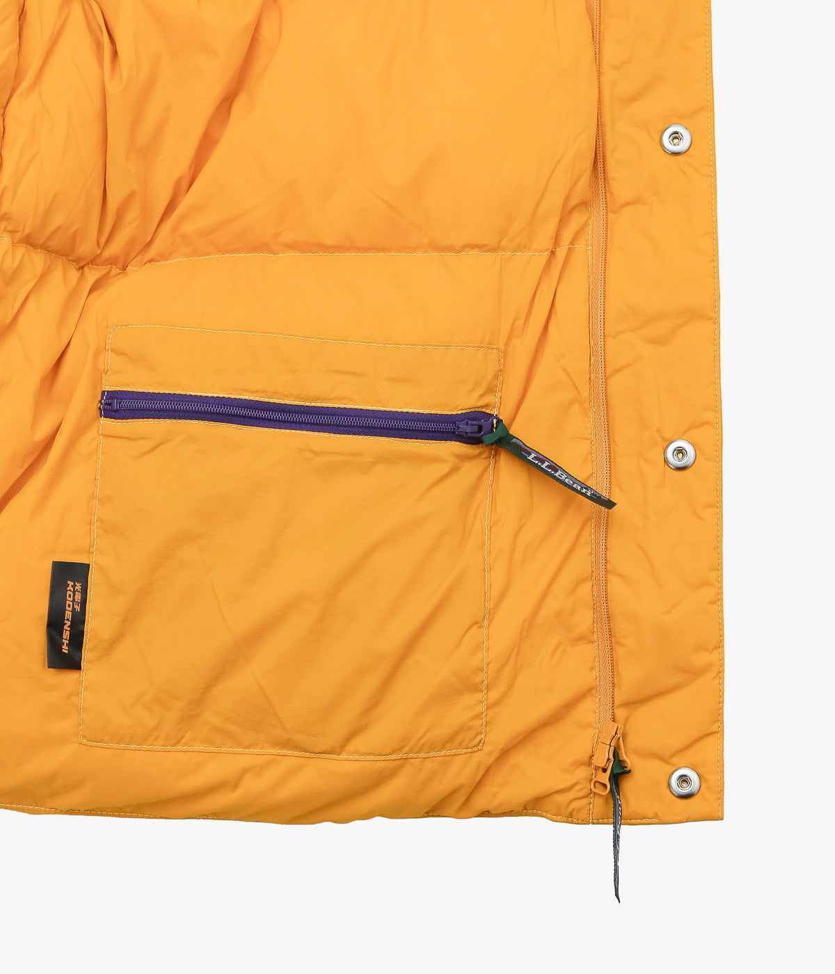 L.L. BEAN(JAPAN EDITION) ''HOLDEN DOWN VEST'' (GOLD)