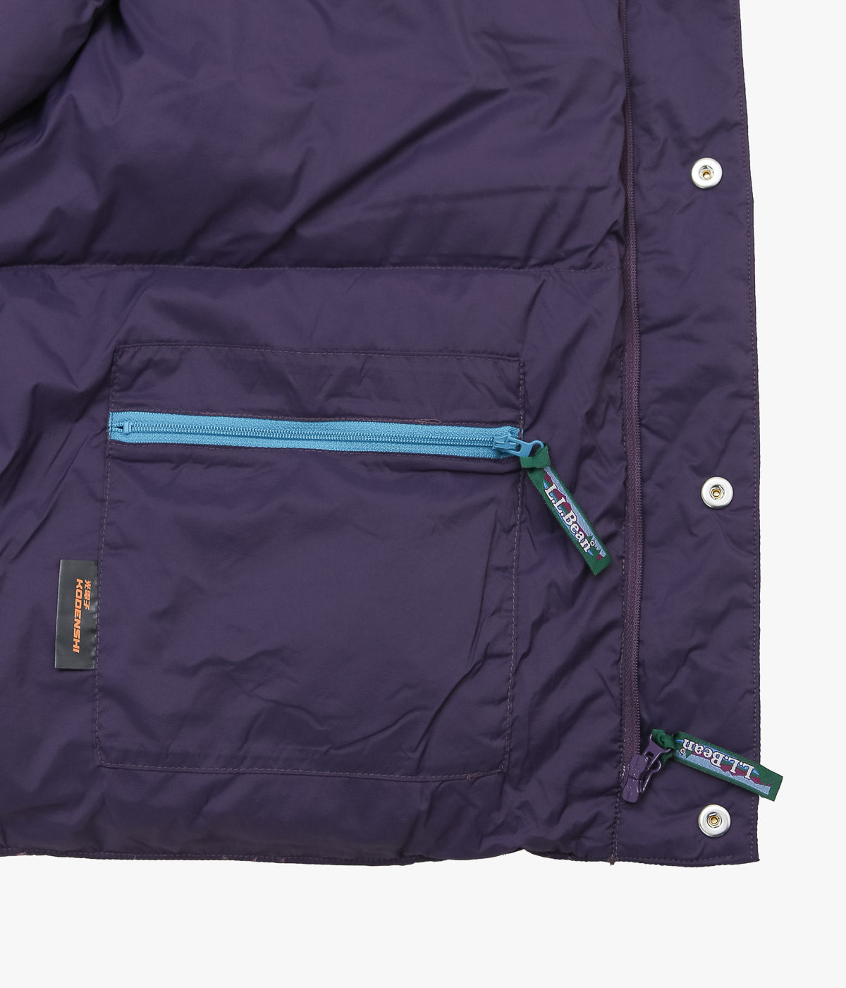 L.L. BEAN(JAPAN EDITION) ''HOLDEN DOWN VEST'' (PLUM)