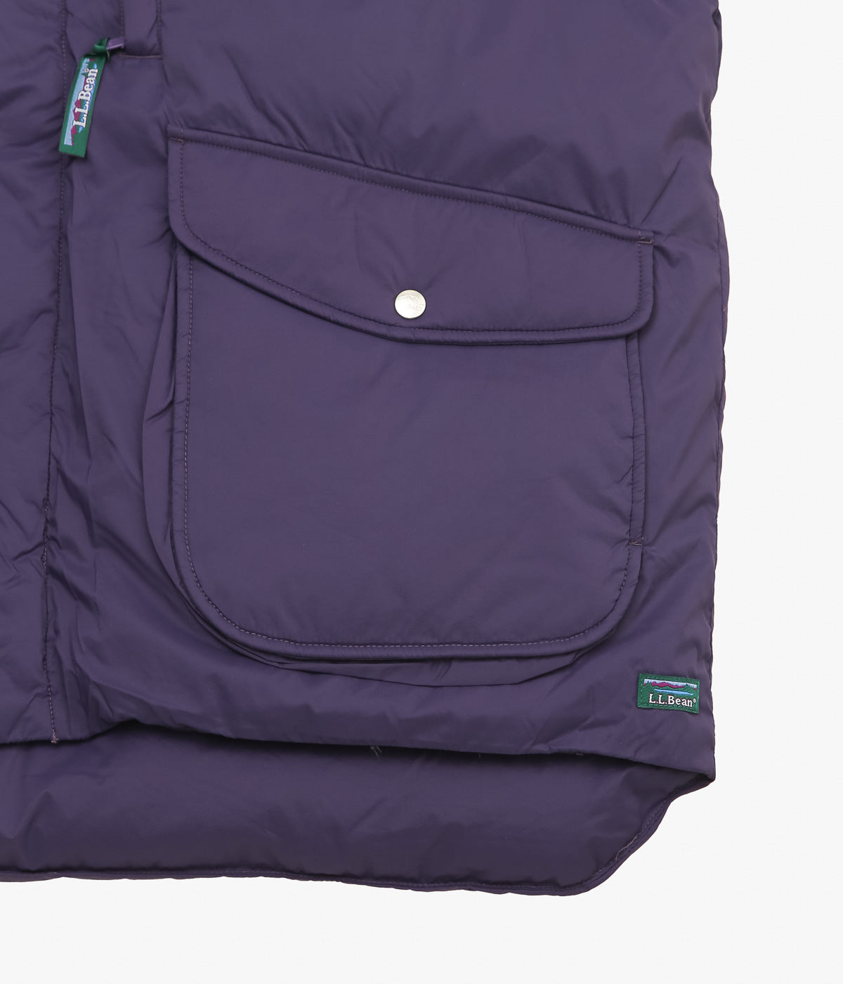 L.L. BEAN(JAPAN EDITION) ''HOLDEN DOWN VEST'' (PLUM)