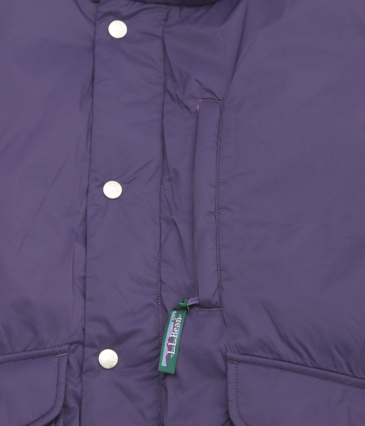 L.L. BEAN(JAPAN EDITION) ''HOLDEN DOWN VEST'' (PLUM)
