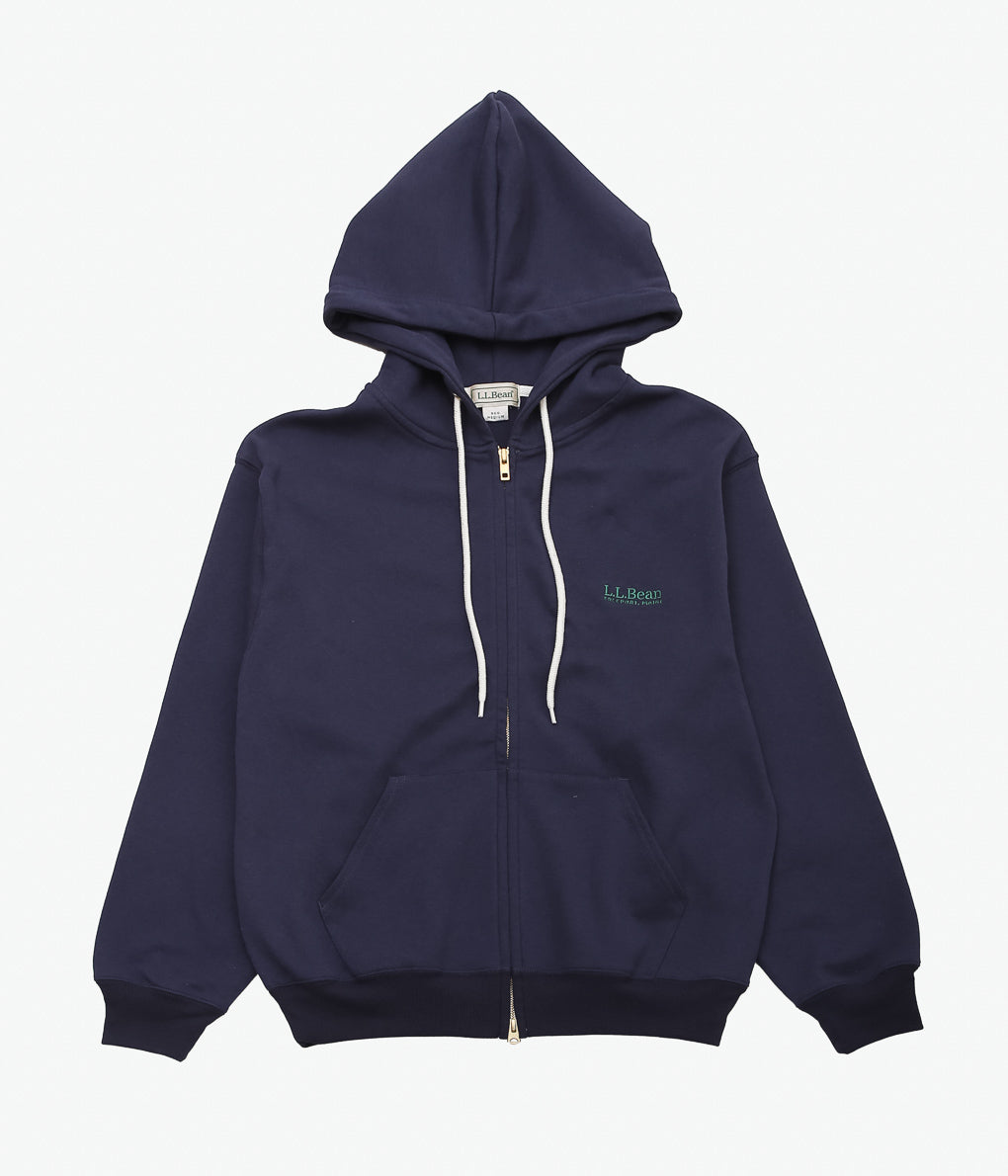 LL BEAN JAPAN EDITION ''PORTAGE FULL-ZIP HOODED SWEATSHIRTS''(NAVY)