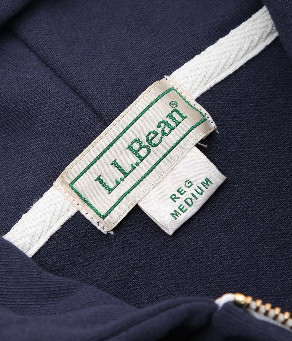 LL BEAN JAPAN EDITION ''PORTAGE FULL-ZIP HOODED SWEATSHIRTS''(NAVY)